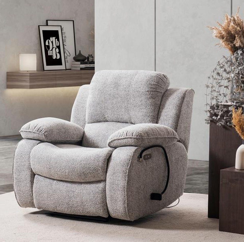 Xlmoebel Relaxsessel Multifunktionaler verstellbarer Sessel für Wohnzimmer und Relaxen (1-St., Relaxsessel), Made in Europa