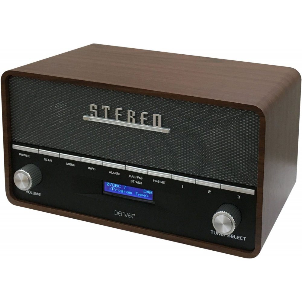 Denver DAB-36 - Digitalradio - braun/schwarz Radio