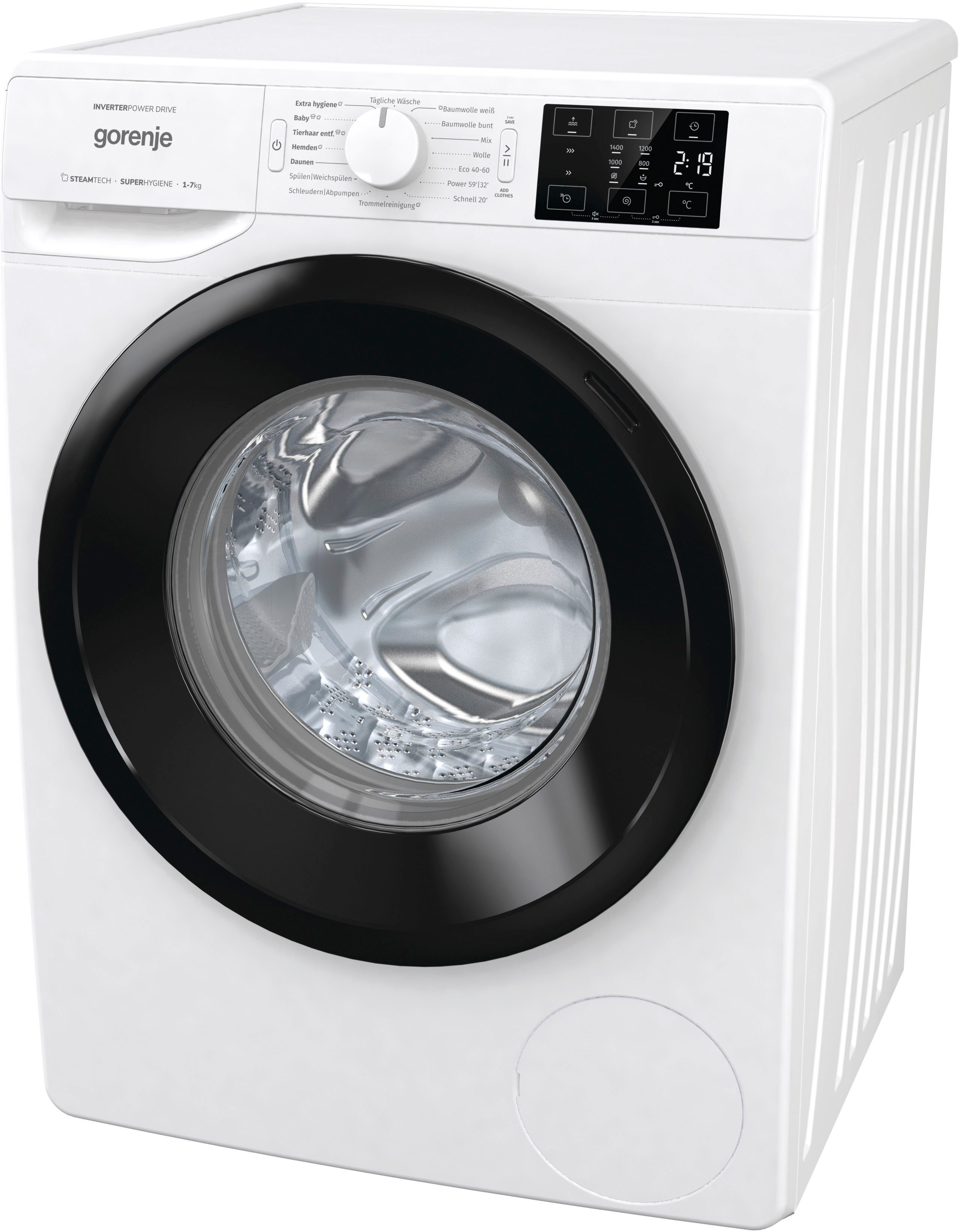 GORENJE Waschmaschine U/min kg, Wave NEI74ADPS, 7 1400