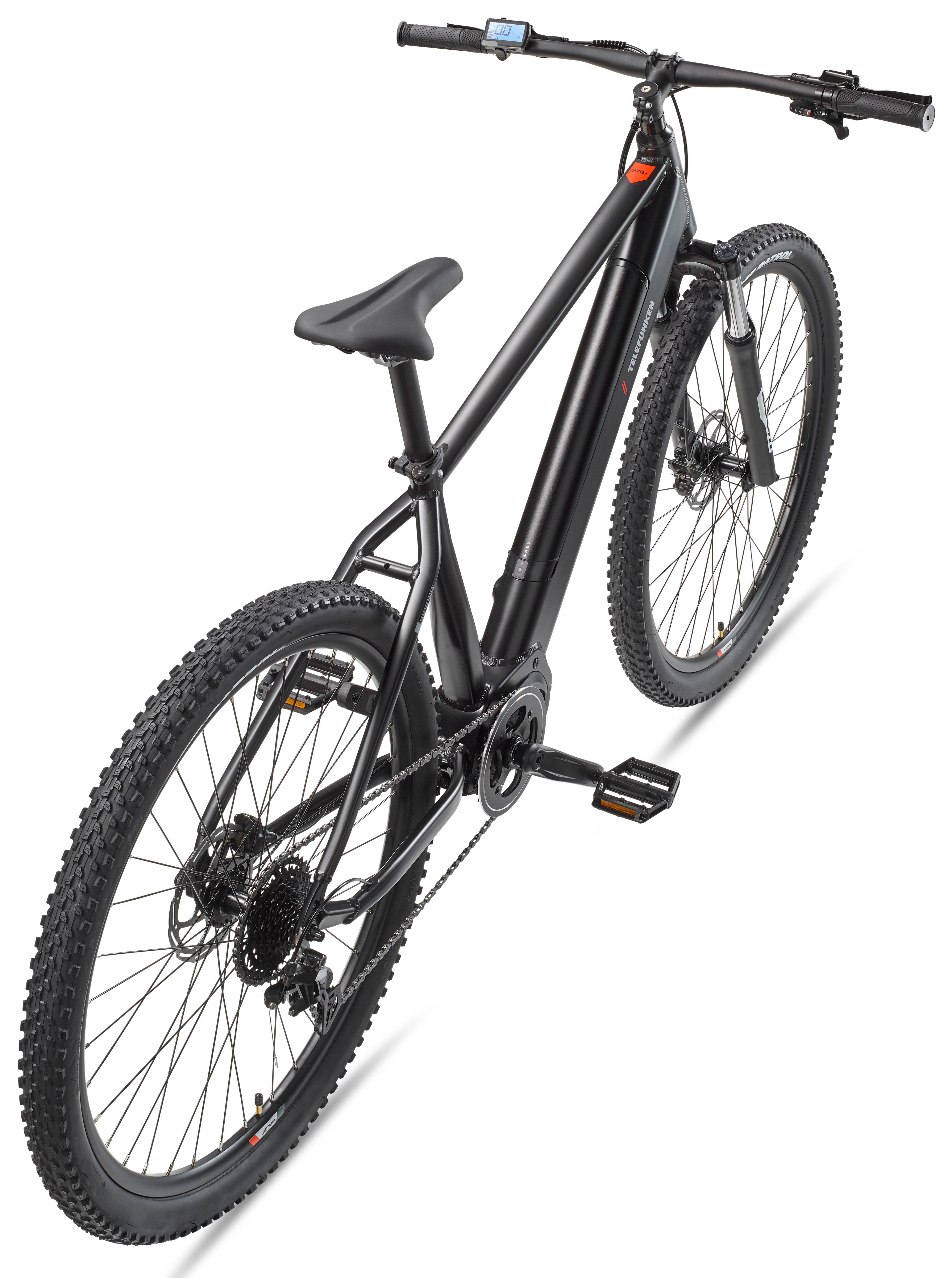 Telefunken E-Bike Mountainbike Aufsteiger MT925, 9 Gang Shimano Cues Schaltwerk, Kettenschaltung, Mittelmotor, 468 Wh, Pedelec, Elektrofahrrad, Damen u. Herren, E-MTB, Mountainbike, 29 Zoll