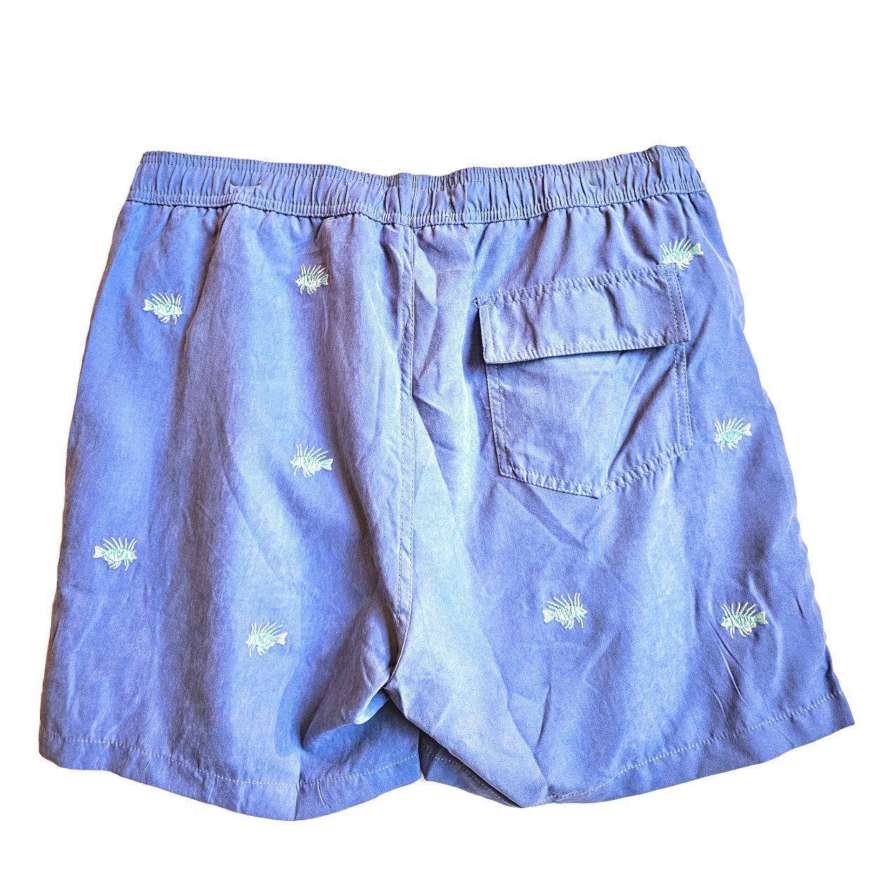 PAULXBACKBLOOM Badeshorts PAUL X BACKBLOOM Beach Boxer Lionfish-Stickerei