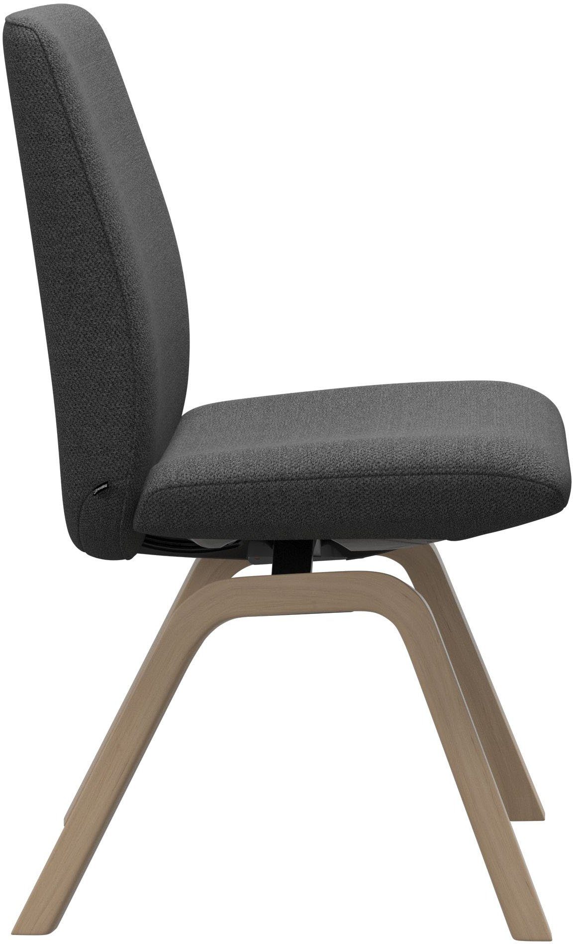 L, schräggestellten in Stressless® mit Beinen Laurel, Größe natur Polsterstuhl Low Back, Eiche