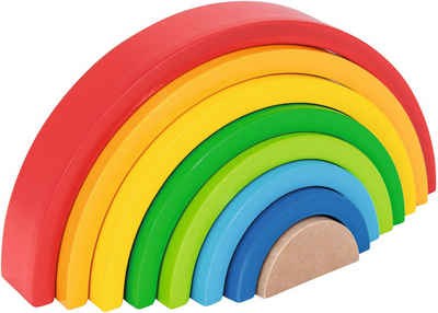 Eichhorn Stapelspielzeug Regenbogen