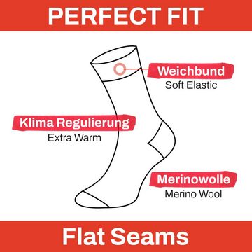 Chili Lifestyle Strümpfe Socken Winter Merino Wolle Damen Herren Extra Warm Super Soft 2 Paar