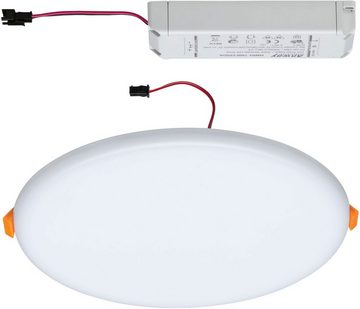 Paulmann LED Einbauleuchte Veluna VariFit IP44 3-Stufen-dimmbar rund 215 22W 4.000K Satin, LED fest integriert, Neutralweiß, LED Einbaupanel IP44 3-Stufen-dimmbar rund 215 22W 4.000K Satin