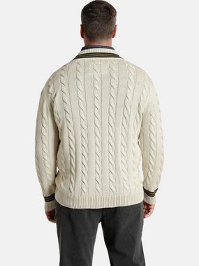 Charles Colby Strickpullover DUKE RONALD mit angesagtem Zopfmuster