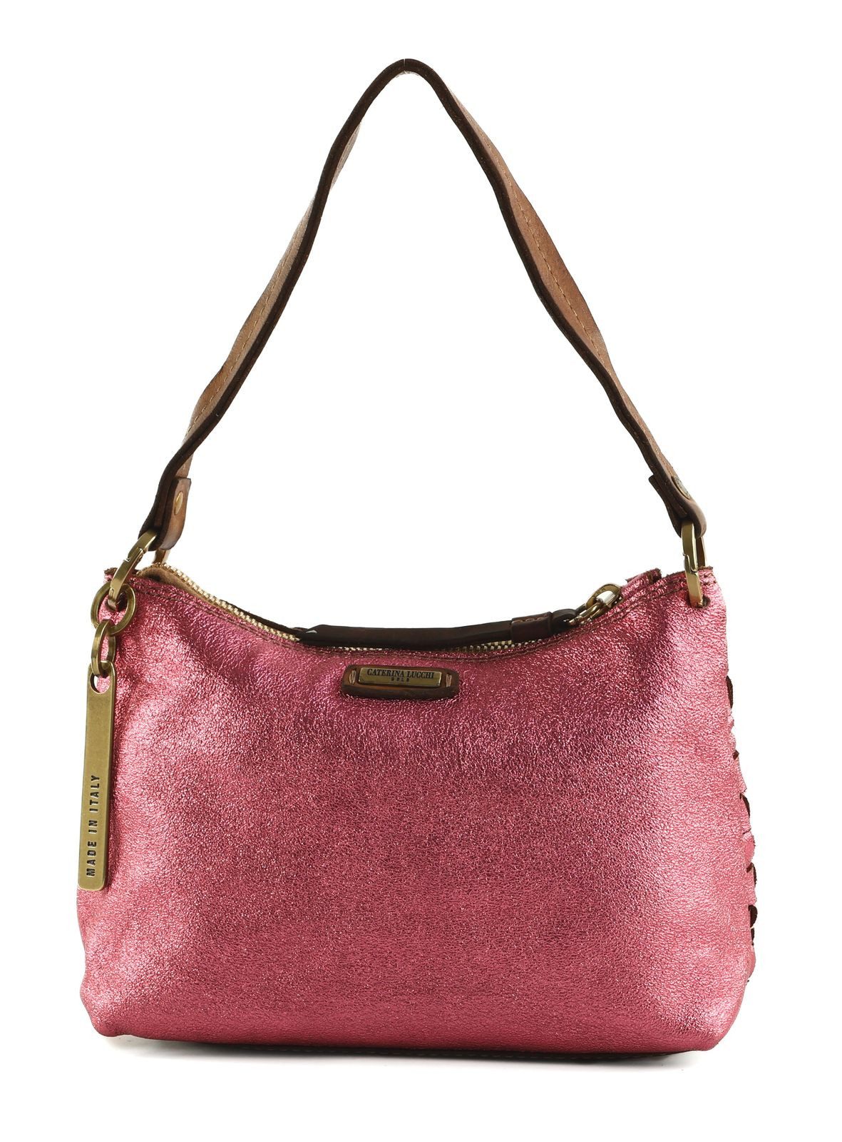 Caterina Lucchi Schultertasche Shoulder Bag, aus echtem Kalbsleder