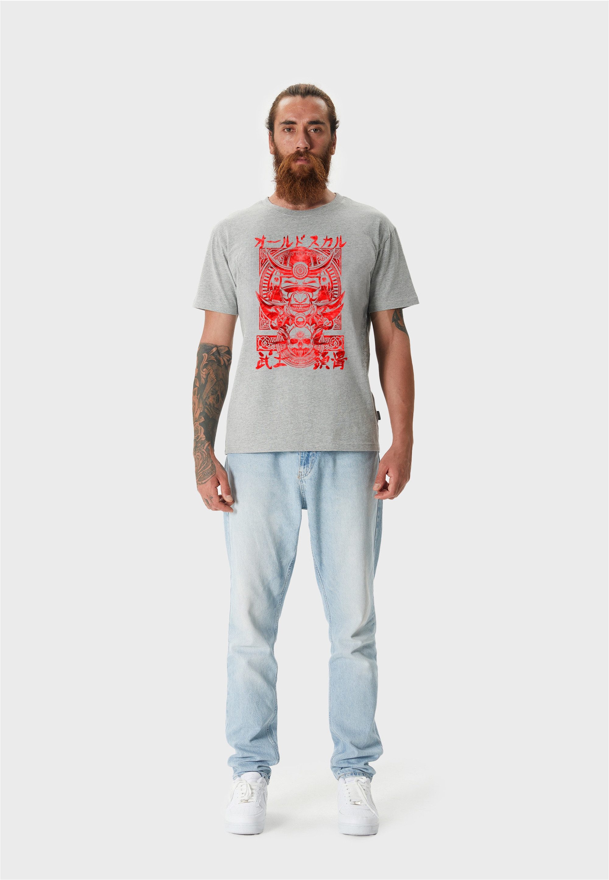 Oldskull T-Shirt Asian Samurai (1-tlg) mit günstig online kaufen