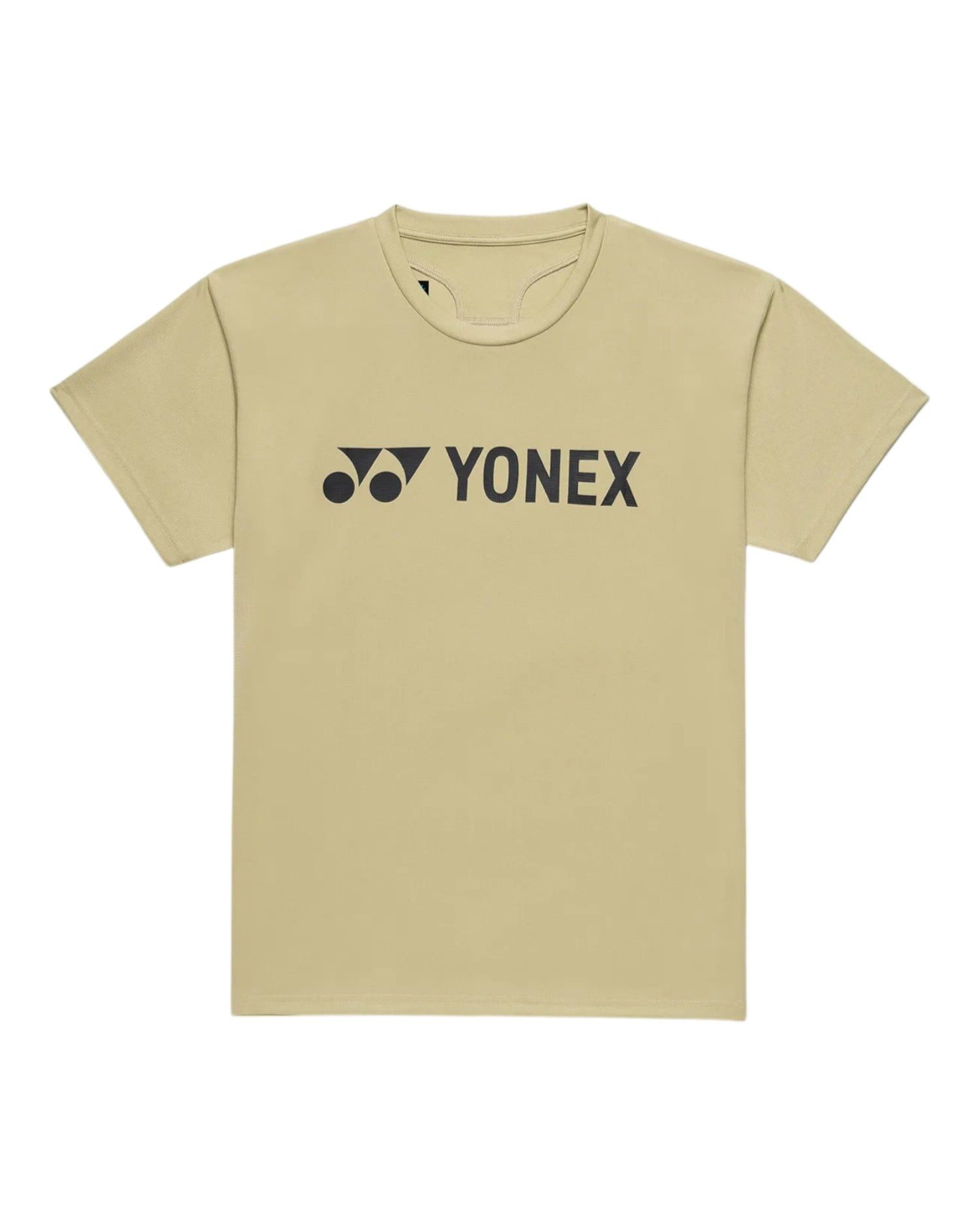 Yonex T-Shirt Practice Logo 16856J (100% Polyester) 2026 khaki Jungen