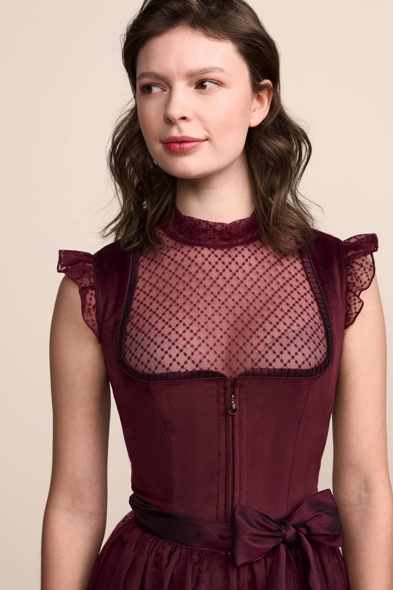 Krüger Dirndl Dirndl Dilia (70cm) - rot
