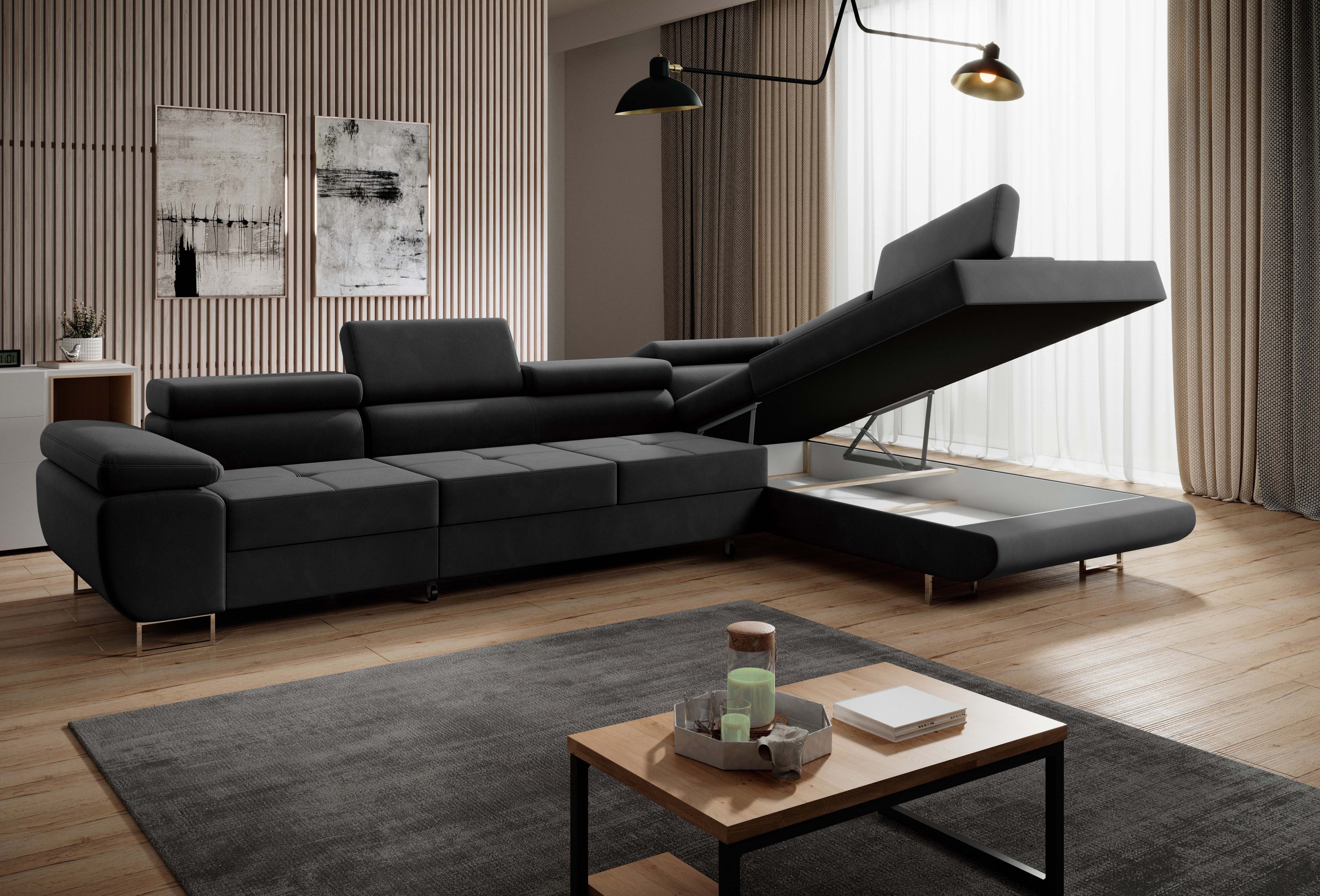 Muffo Ecksofa Wild Maxi, Schlaffunktion