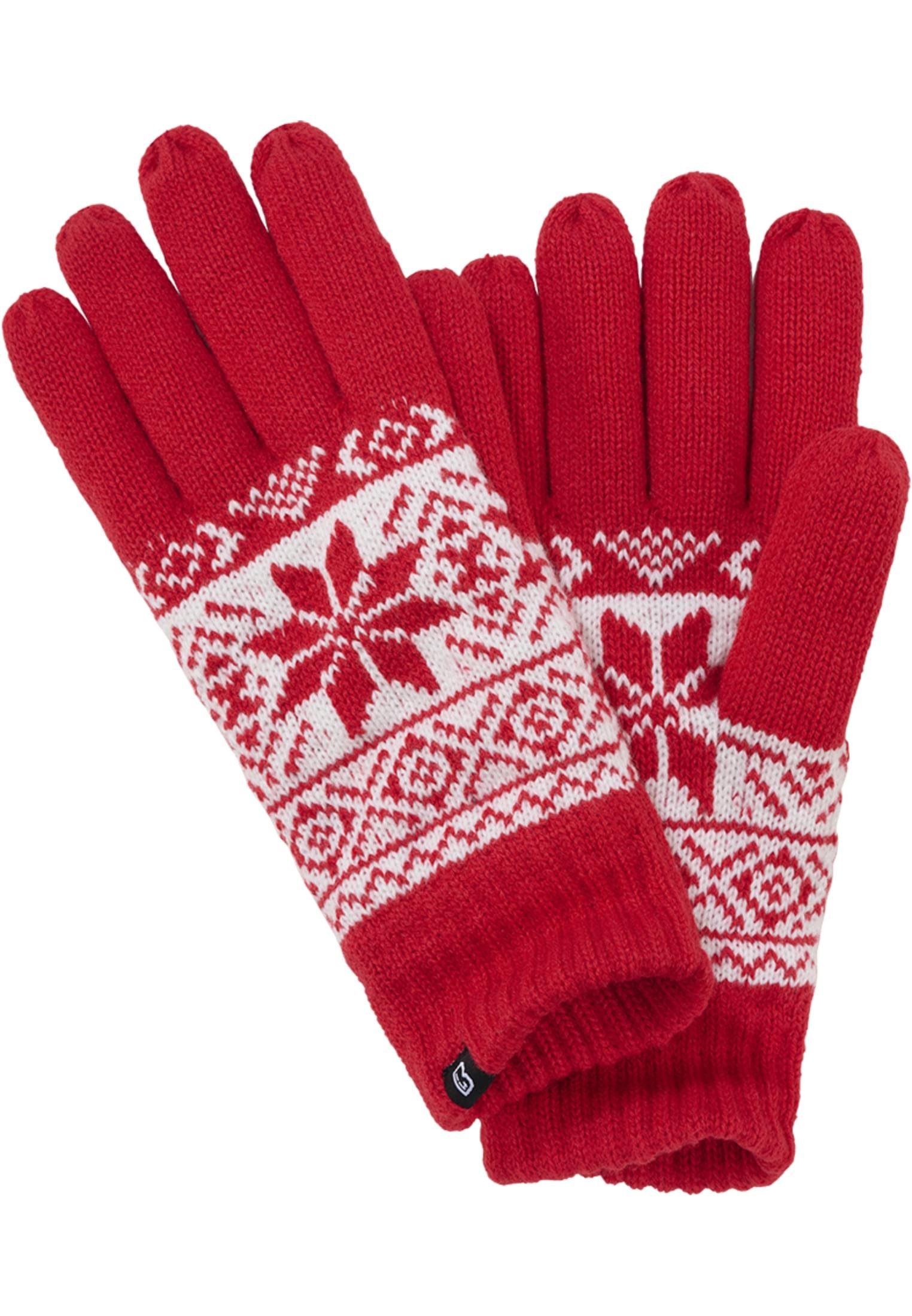 Brandit Baumwollhandschuhe Accessoires Snow Gloves red