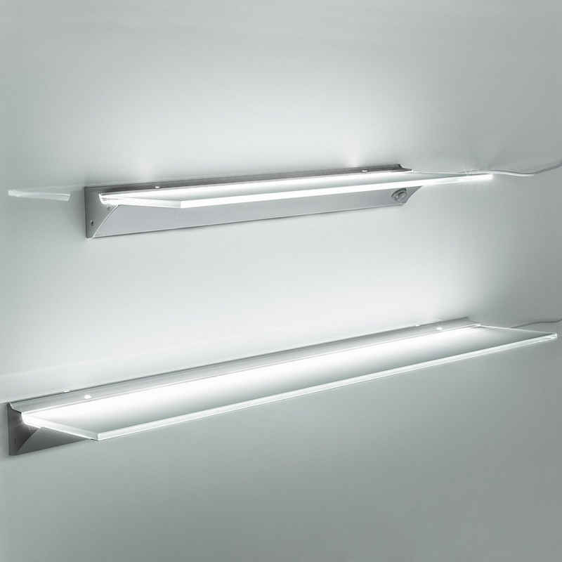 SO-TECH® LED Unterbauleuchte LED Leuchtregal SARA Lichtboden Lichtregal 450 - 1200 mm