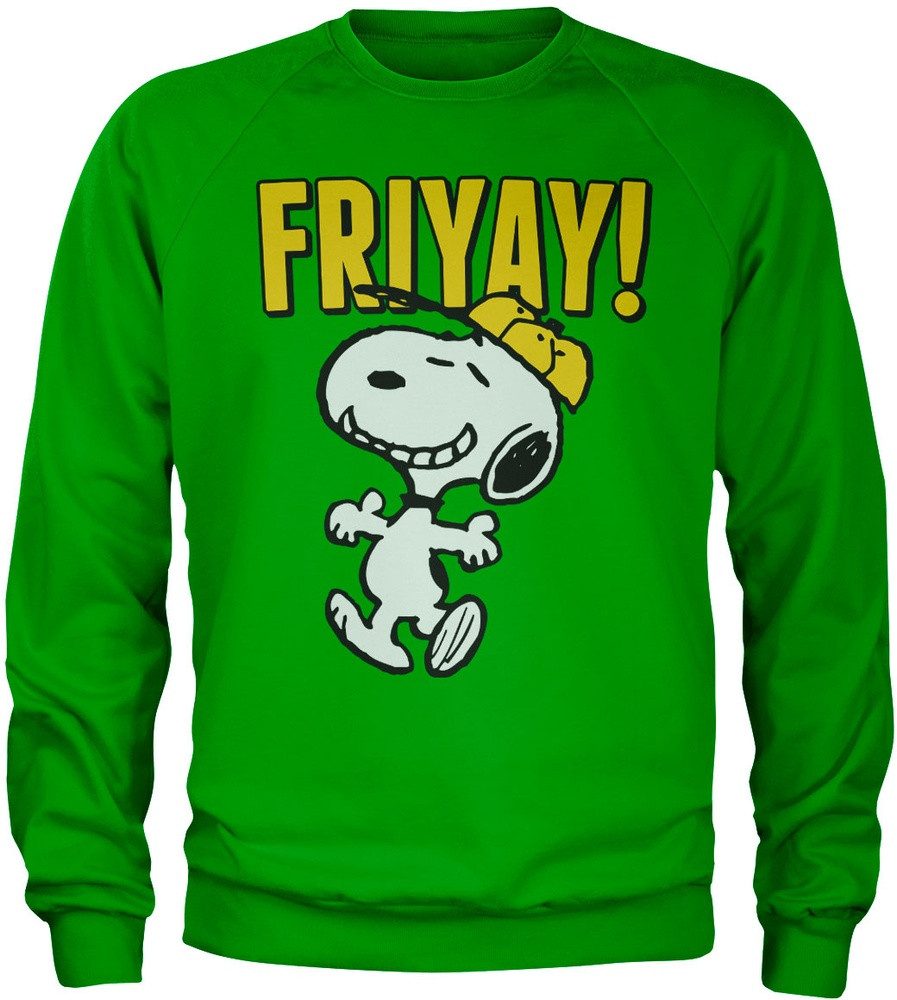 PEANUTS Worldwide LLC Rundhalspullover Snoopy Friyay Sweatshirt
