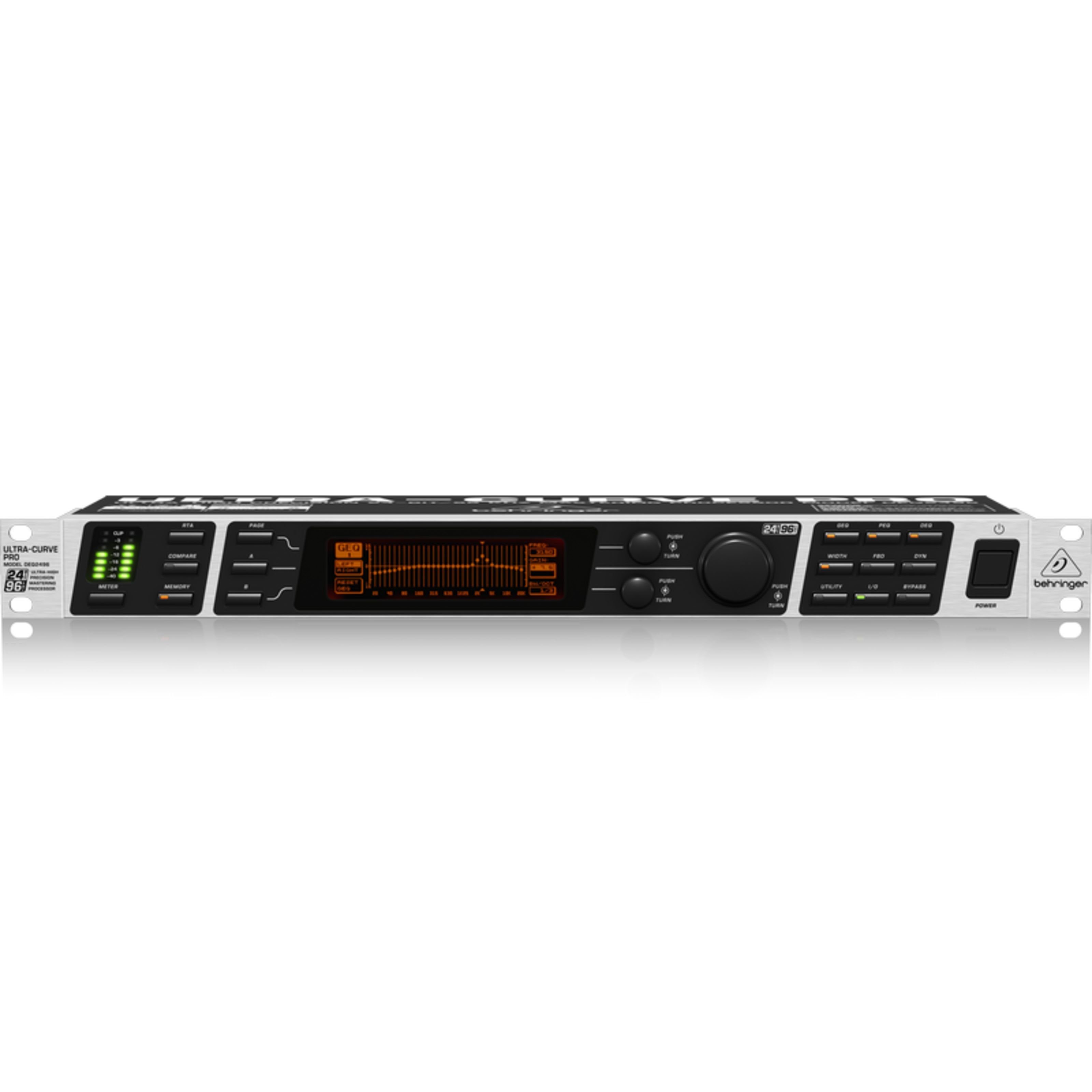 Behringer Audio-Wandler, (DEQ2496 Ultracurve Pro digitaler EQ Feedback Destr., Signalprozessoren, Dynamikprozessoren), DEQ2496 Ultracurve Pro digitaler EQ, Feedback Destr. -