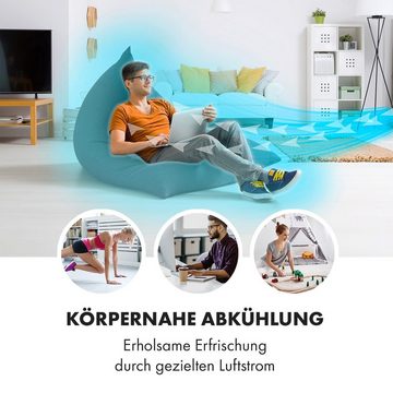 Klarstein Ventilatorkombigerät Iceberg Breeze 2-in-1 Luftkühler, mit Wasserkühlung & Eis mobil Klimagerät ohne Abluftschlauch