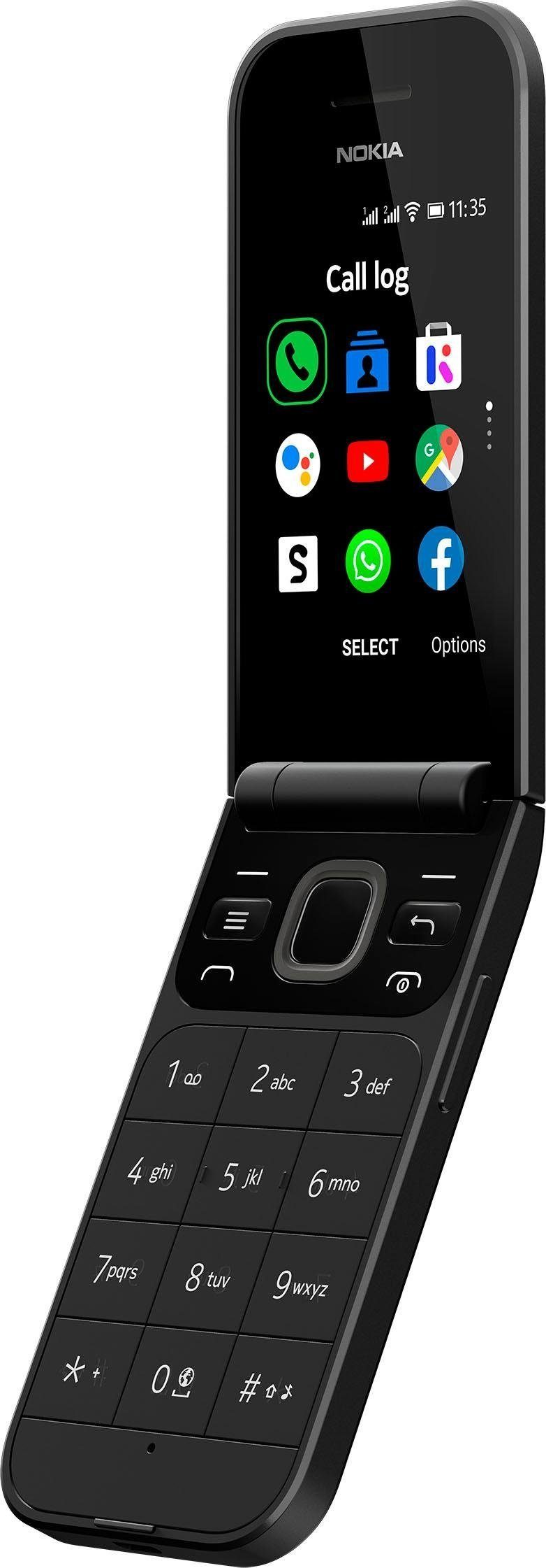 Nokia GB Speicherplatz, 4 Zoll, Klapphandy MP cm/2,8 Meerschwarz (7,1 Kamera) 2720 2