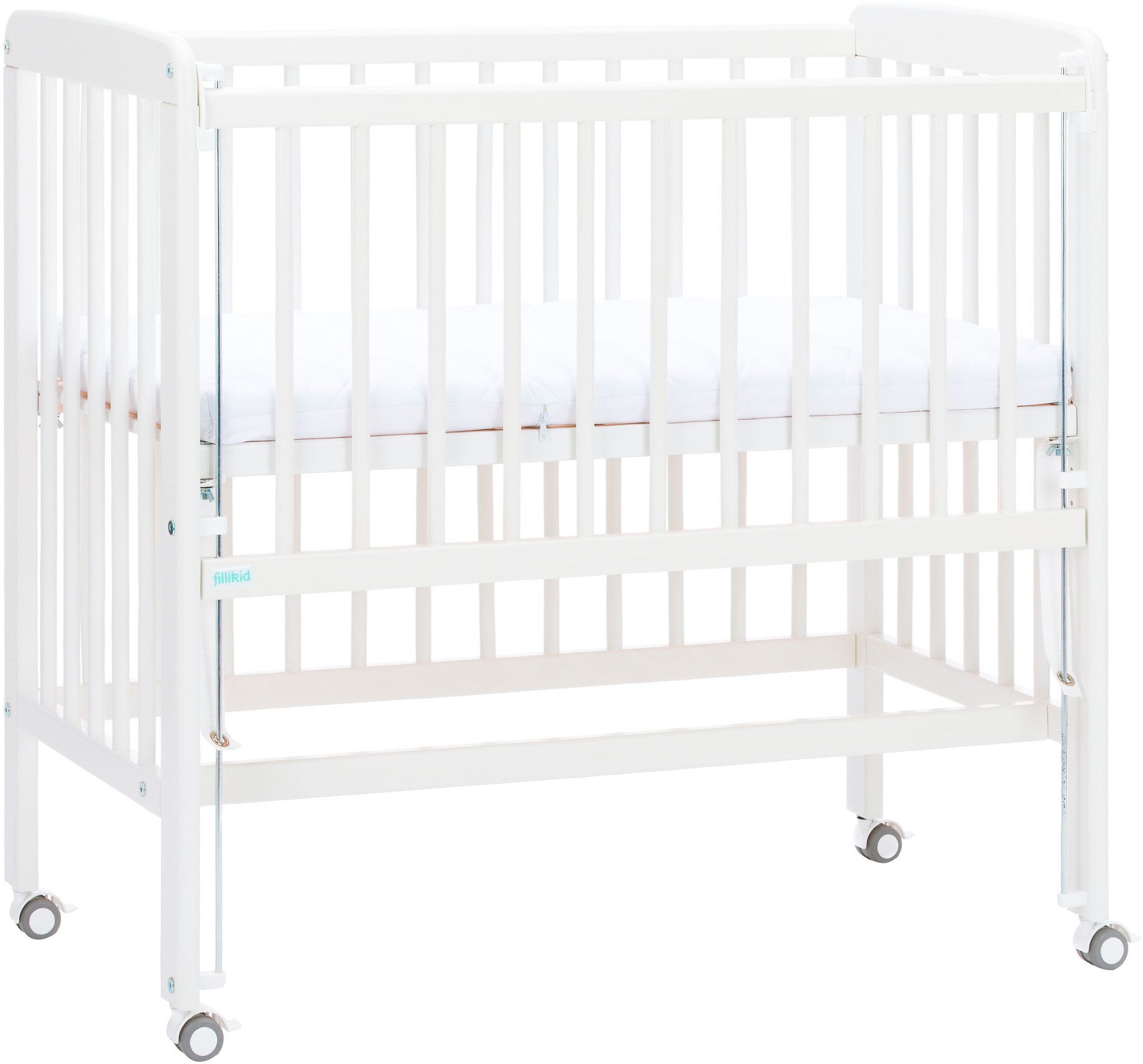 Fillikid Beistellbett Nino, inkl. Matratze, Made in Europe