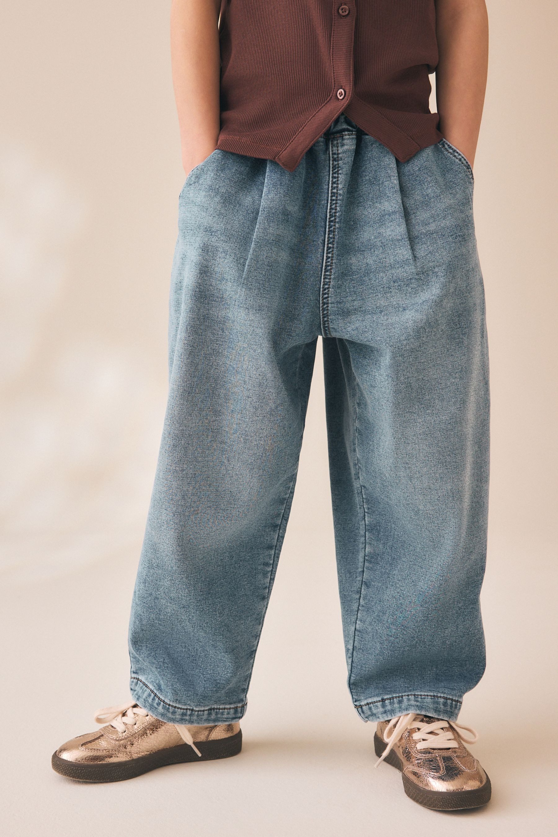 Next Loose-fit-Jeans Baggy Loose Fit Jeans (1-tlg)