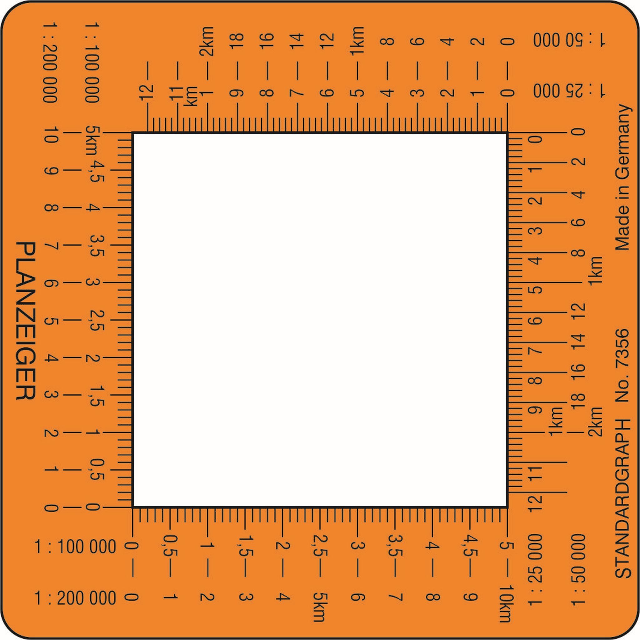 STANDARDGRAPH Moderationskoffer Standardgraph Planzeiger 1 Stück
