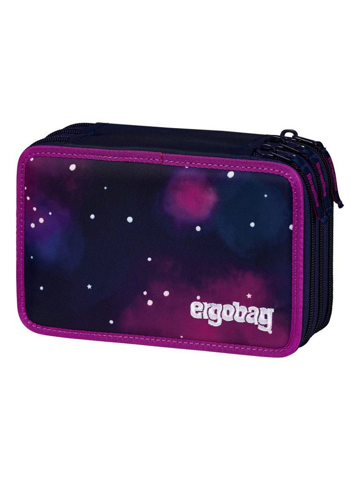 ergobag Federmäppchen Maxi Mäppchen, (41-tlg), mit Stiften befüllt
