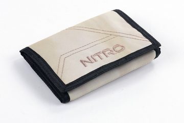 NITRO Geldbörse Wallet, Geldbeutel, Wallet, Portmonaie, Etui für Scheine und Münzen