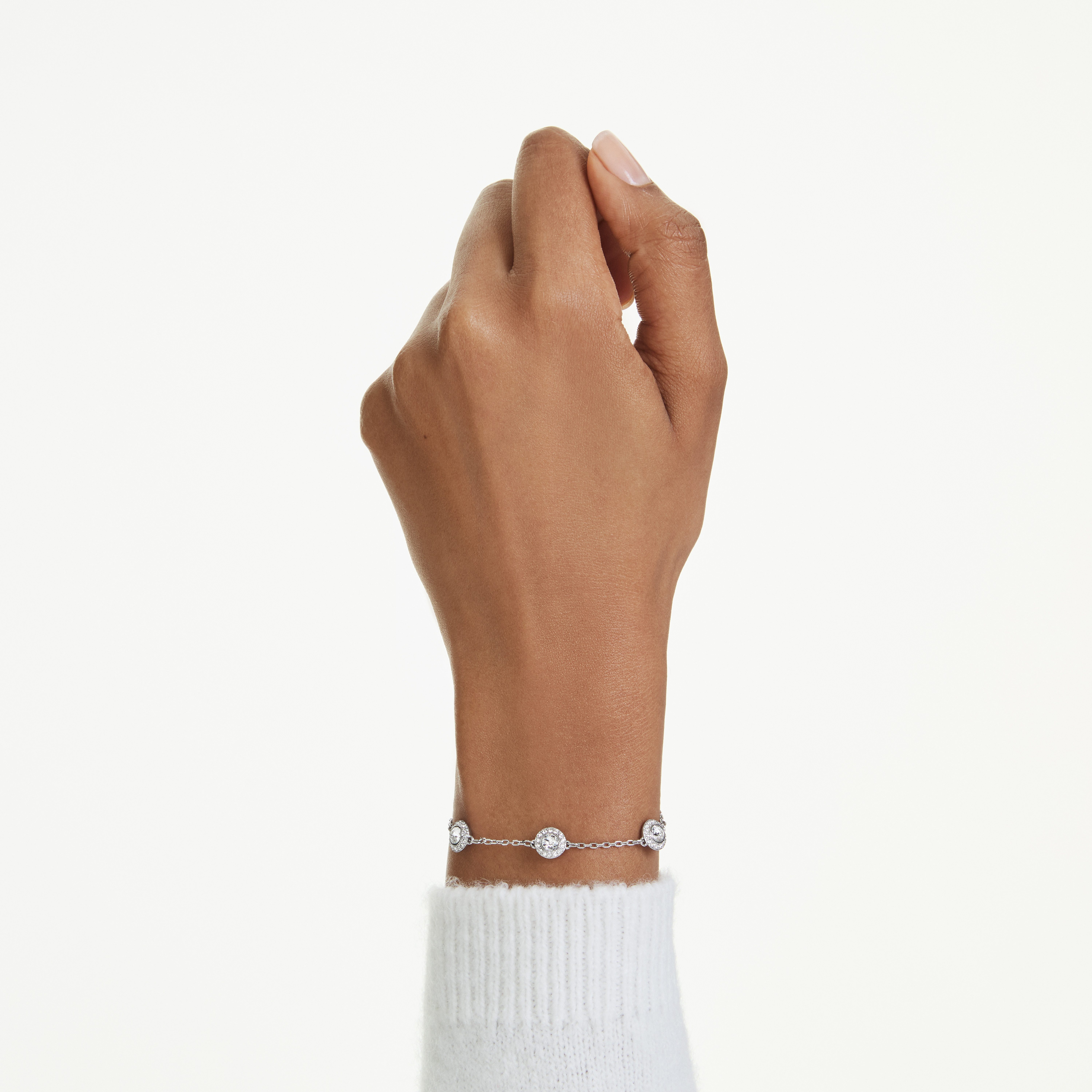 Swarovski Armkette Schmuck Geschenk Una Armband, mit Swarovski® Kristall