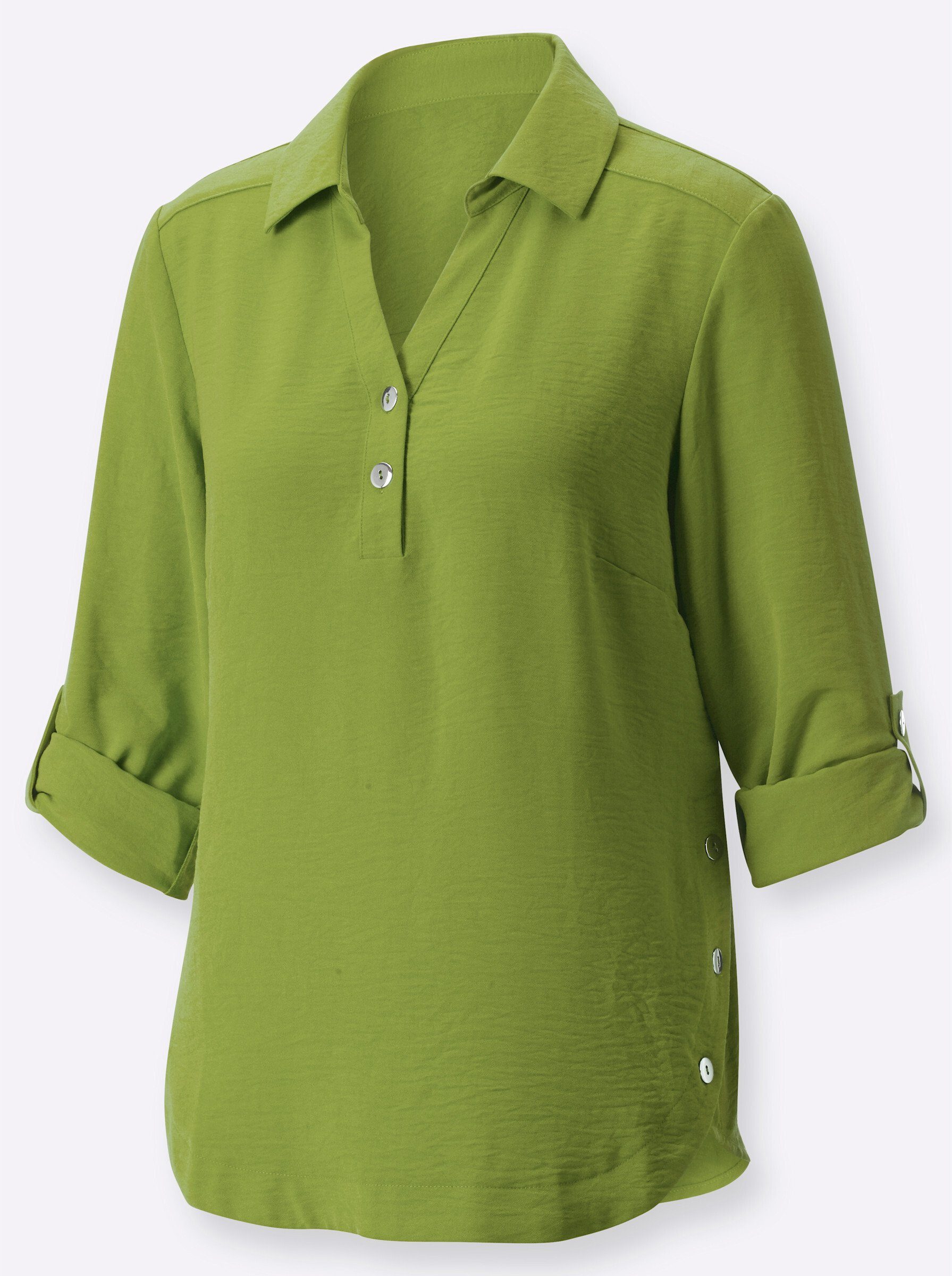 kiwi Klassische WEIDEN Bluse WITT