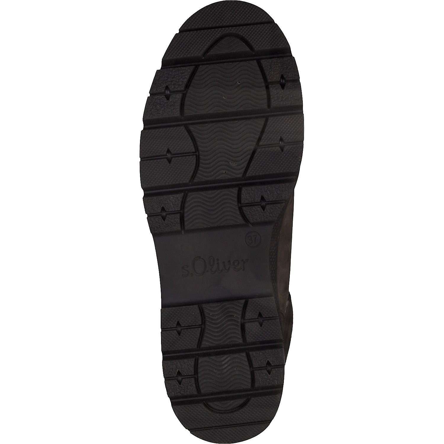 s.Oliver 5-26226-29-701 aus Leder - gefüttert - khakigrün Damen Winterstief günstig online kaufen