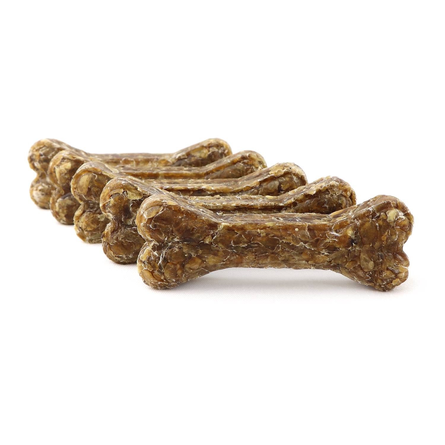 DOGBOSS DOGBOSS Kauknochen Pferd/Hirsch – hypoallergen für Welpen & Senior 100% Hirsch 12 cm, Snack für: Hunde, rein natürlich ohne Zusätze