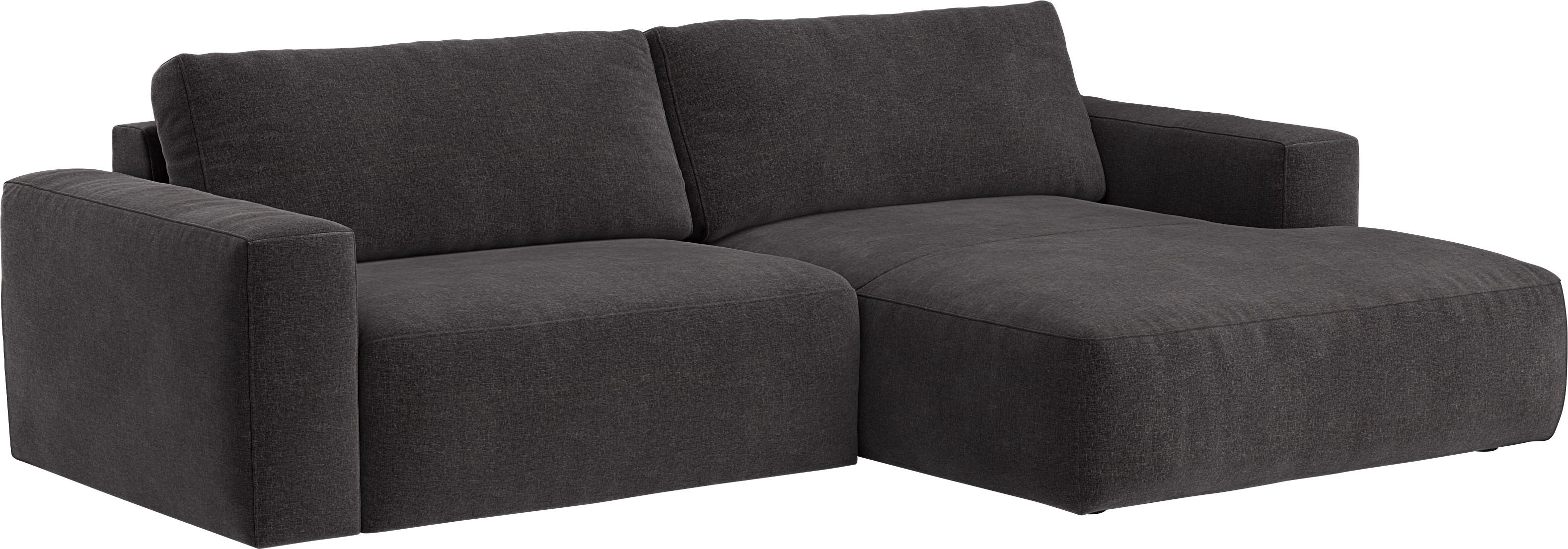 COTTA Ecksofa Lasso L-Form, B: 288 cm, XL-Sofa mit Wellenunterfederung