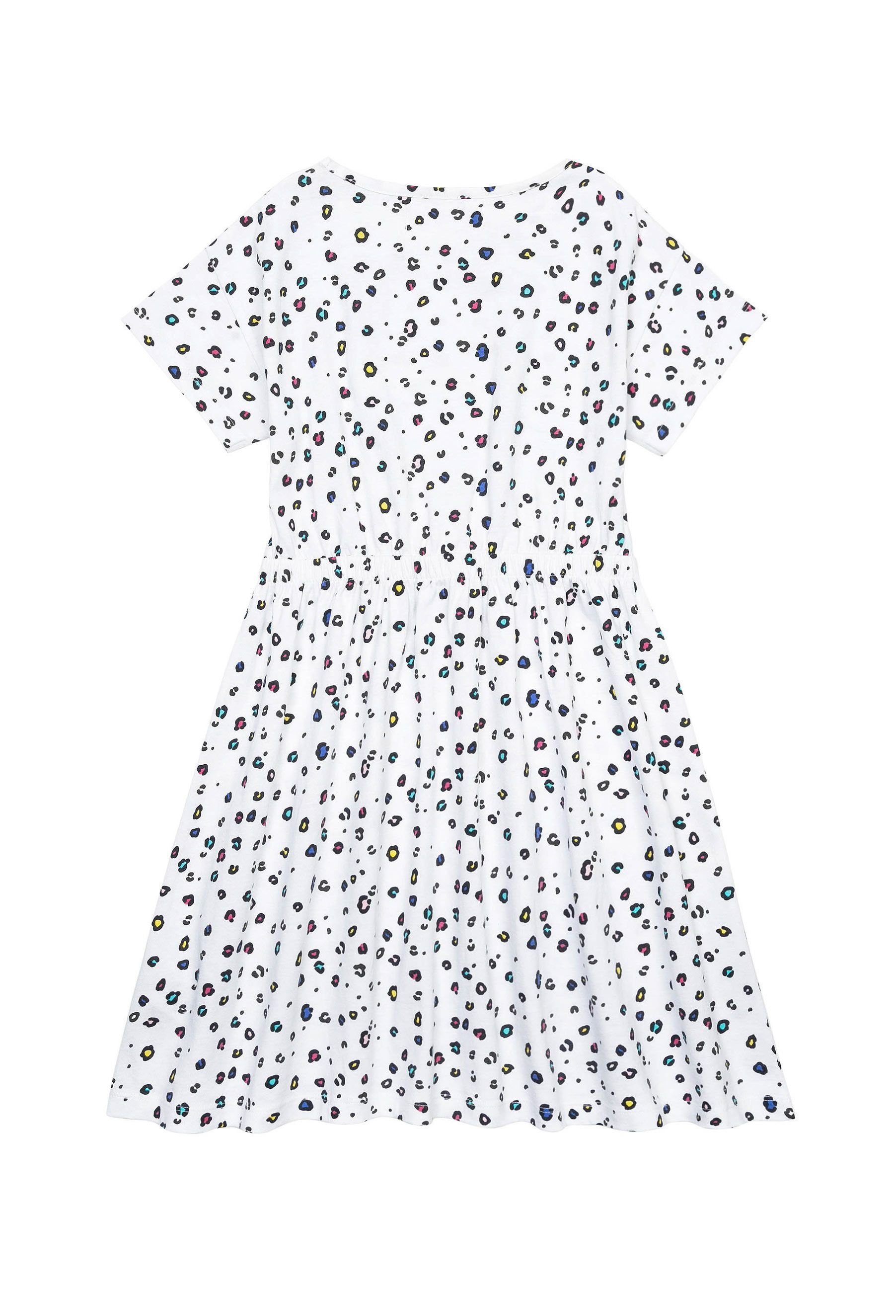 ärmelloses Gemustertes Weiß Jerseykleid (3y-14y) MINOTI Kleid
