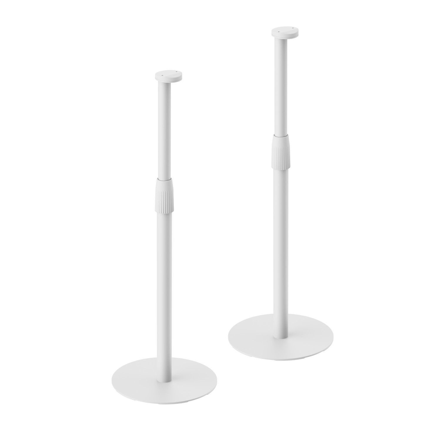 ARLI Lautsprecherständer 2x Lautsprecher Ständer für Sonos Era 100 & 300, (2-tlg., höhenverstellbar Standfuss weiß)