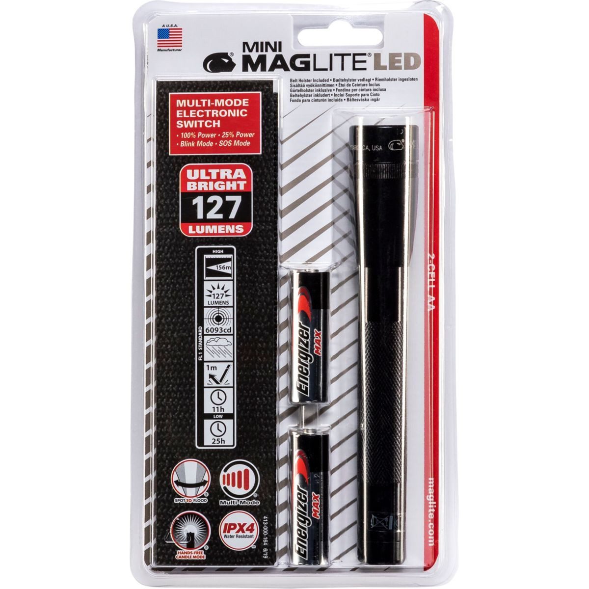 MAGLITE Taschenlampe Mini-Mag LED 2AA Mini-Taschenlampe