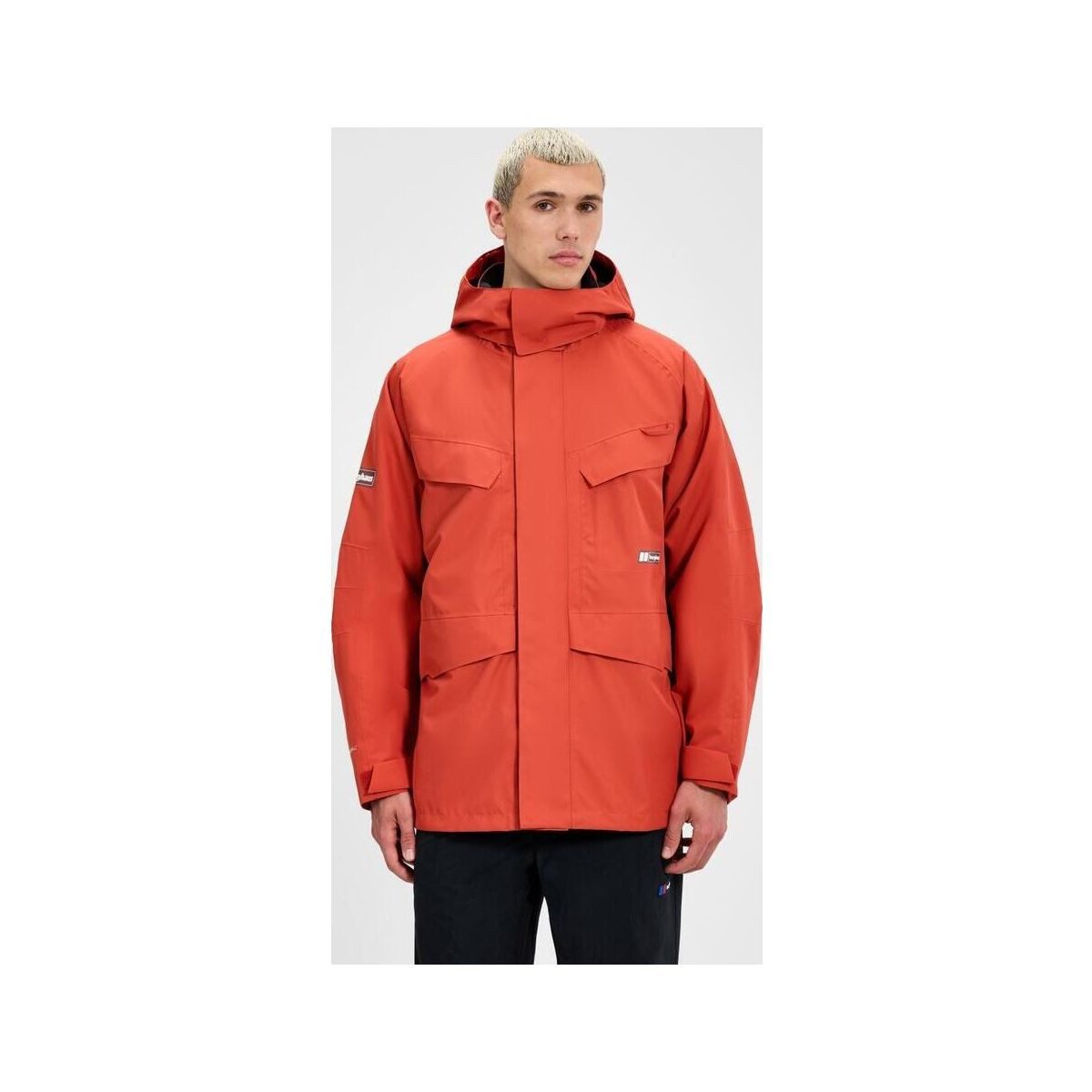 Berghaus 3-in-1-Funktionsparka Volcanism Parka AM Wasserdichte, atmungsaktive Herren-Parka mit verstellbarer Kapuze und