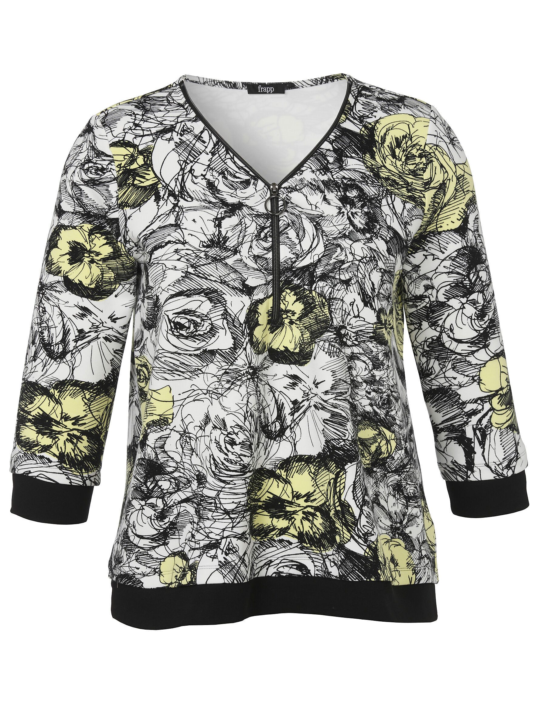 FRAPP Sweatshirt (1-tlg) in großen Größen