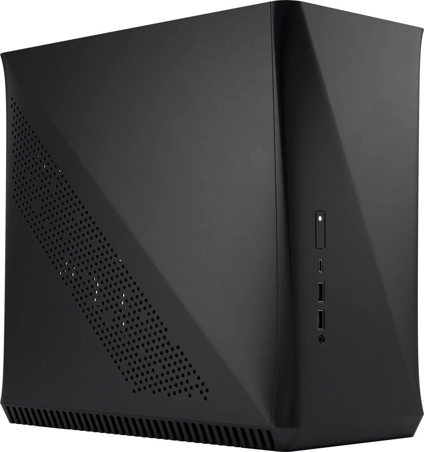 Fractal Design Корпуса ПК Fractal Design Era ITX Carbon TG Glasfenster, Mini-ITX SFF, Kabelmanagement, Staubfilter, Sichtfenster aus Glas