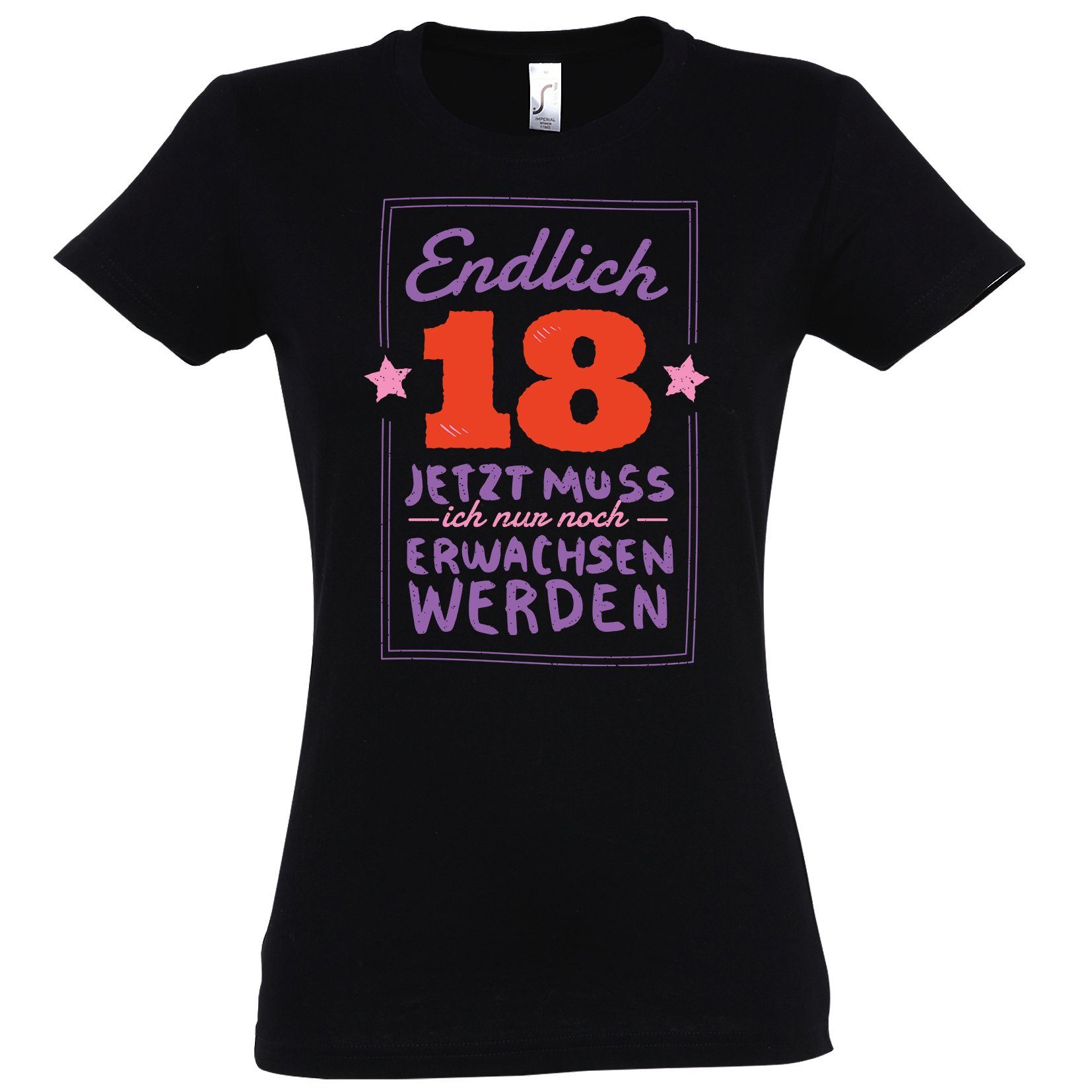 Youth Designz T-Shirt Endlich 18 Geburtstag günstig online kaufen