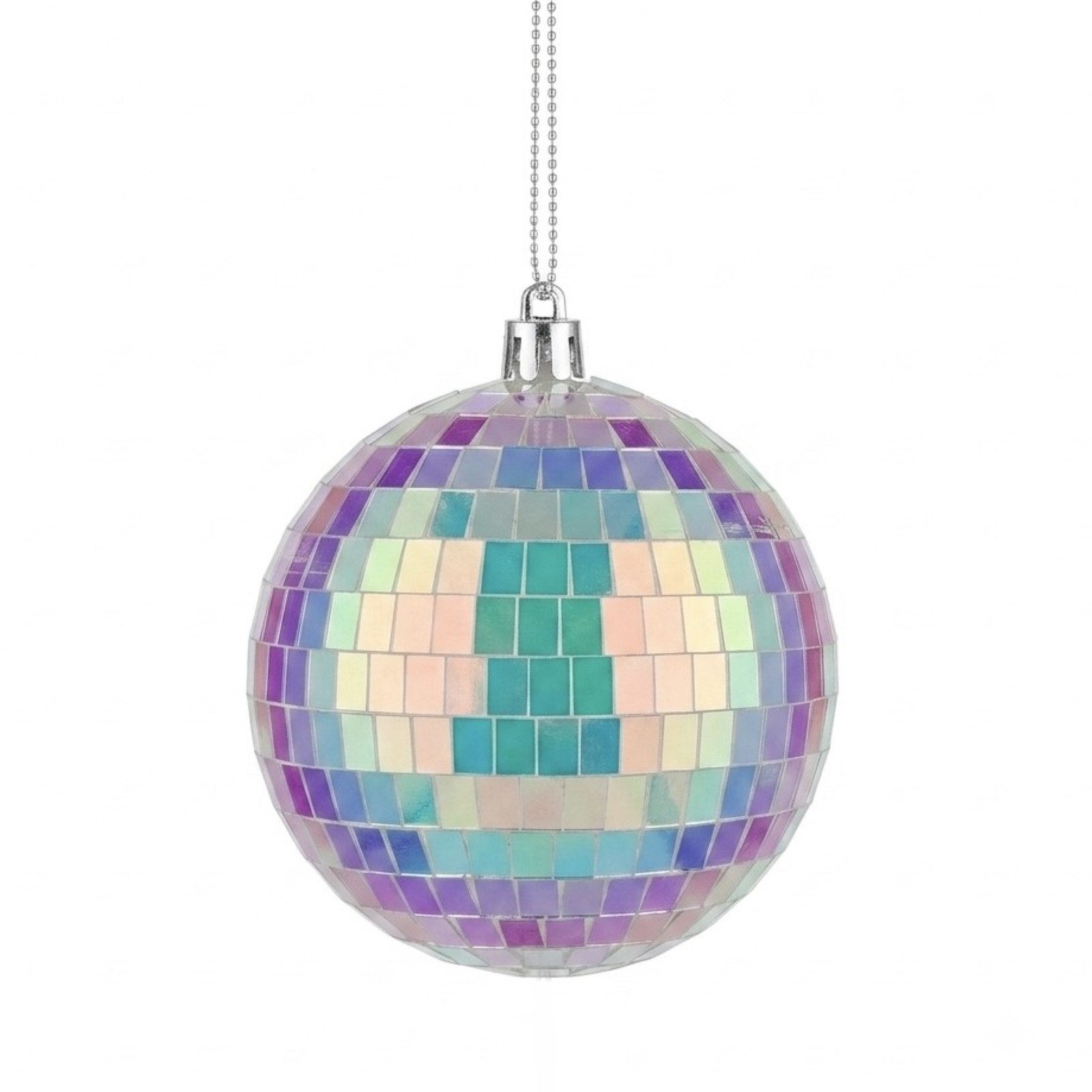 HAC24 LED Kugelleuchte LED Disco-Kugel Spiegelkugel Partylicht Discokugel Lampe, LED fest integriert, mit 10 Micro-LEDs, Ø 15 cm, Batteriebetrieben