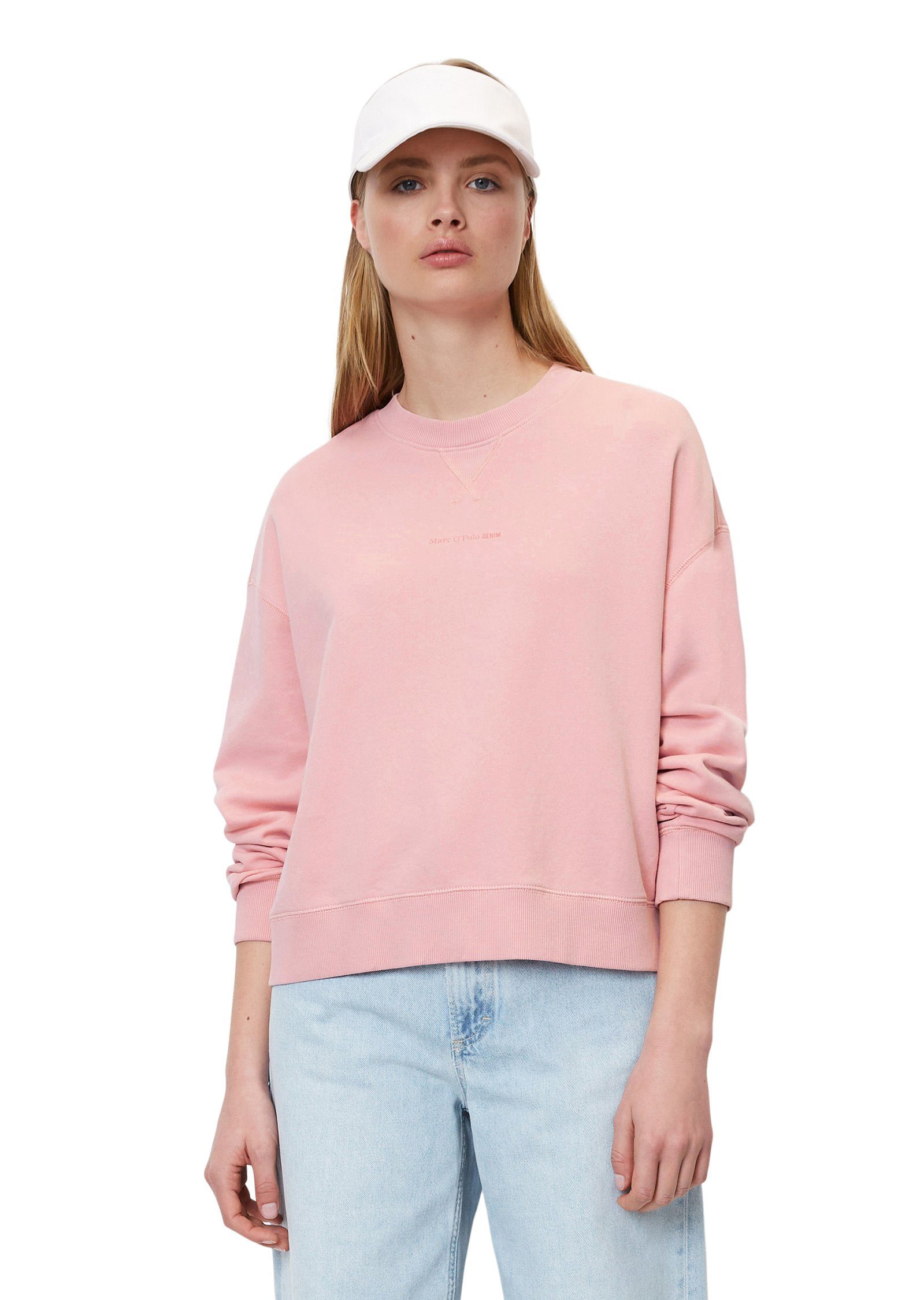 Marc O'Polo DENIM Sweatshirt aus reinem Organic Cotton, Modernes ...