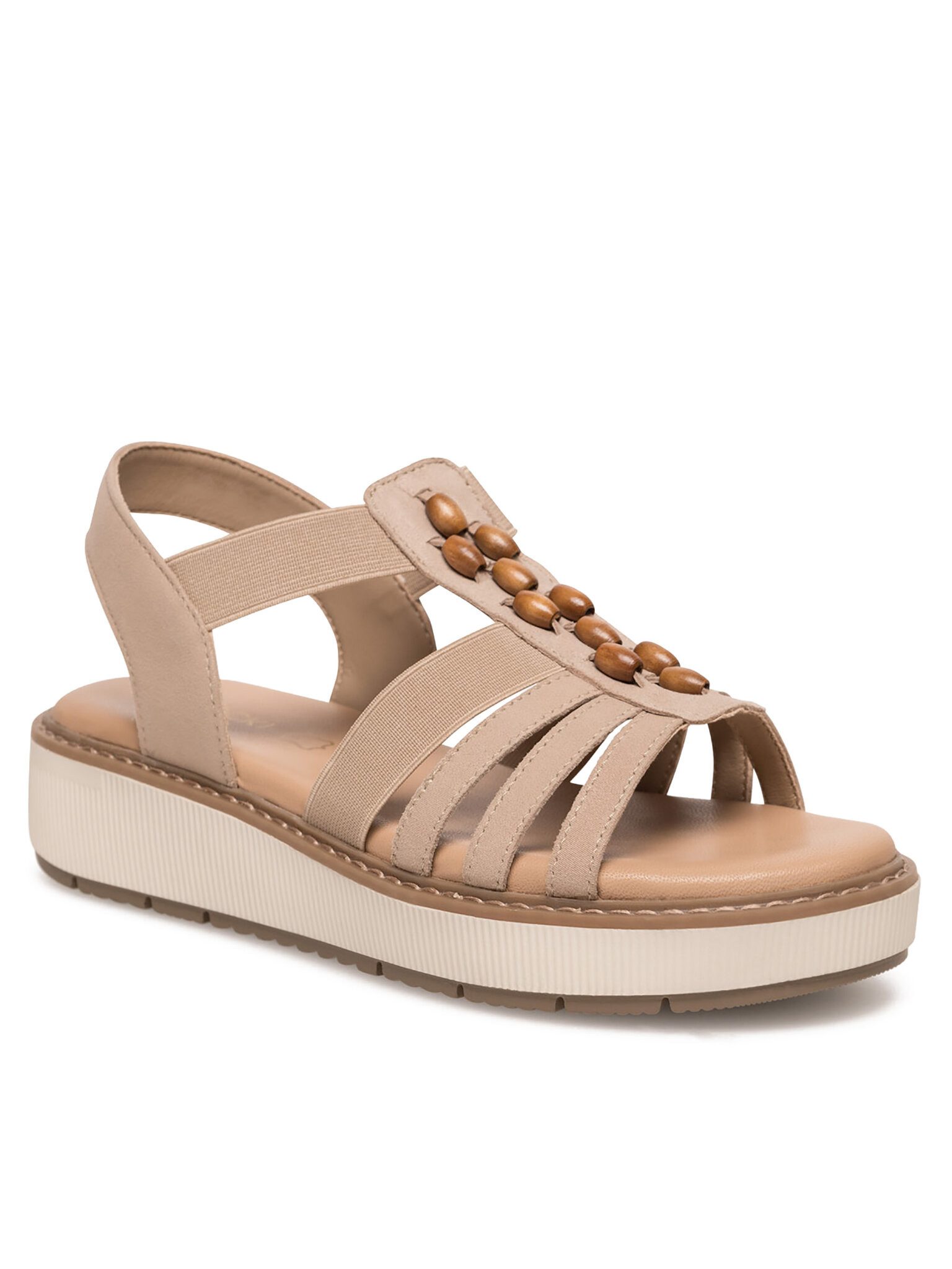 LASOCKI Lasocki Sandalen Damen WB-TINA-11C Beige Sandale günstig online kaufen