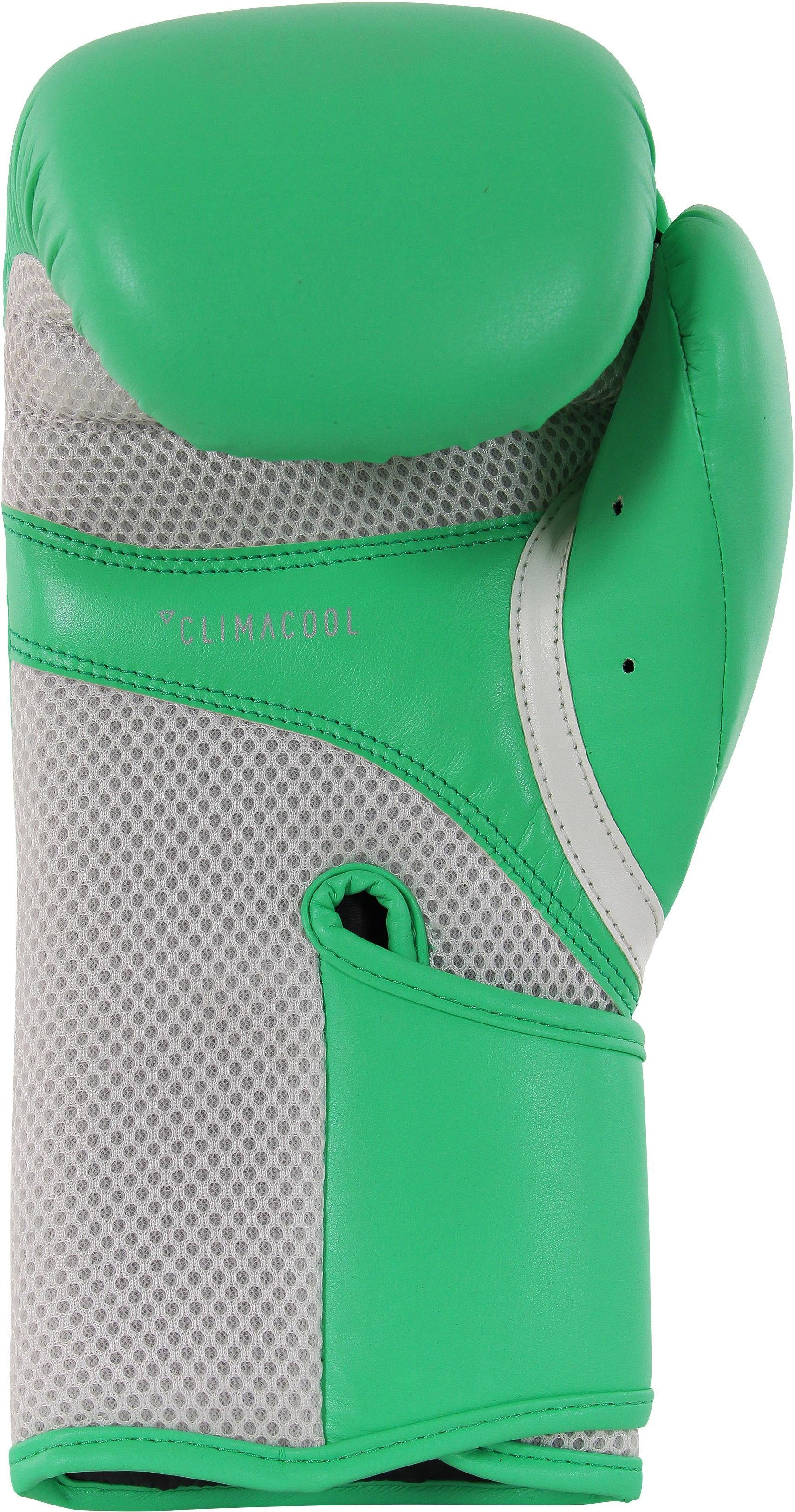 adidas Performance 100 Speed Boxhandschuhe grün/silberfarben