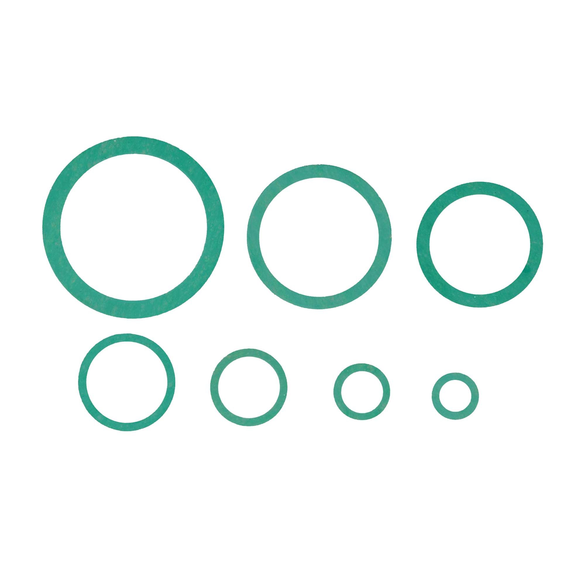 tecuro Gewindefitting HD-Pressdichtung für Verschraubungen/Überwurfmuttern, 1/2 Zoll