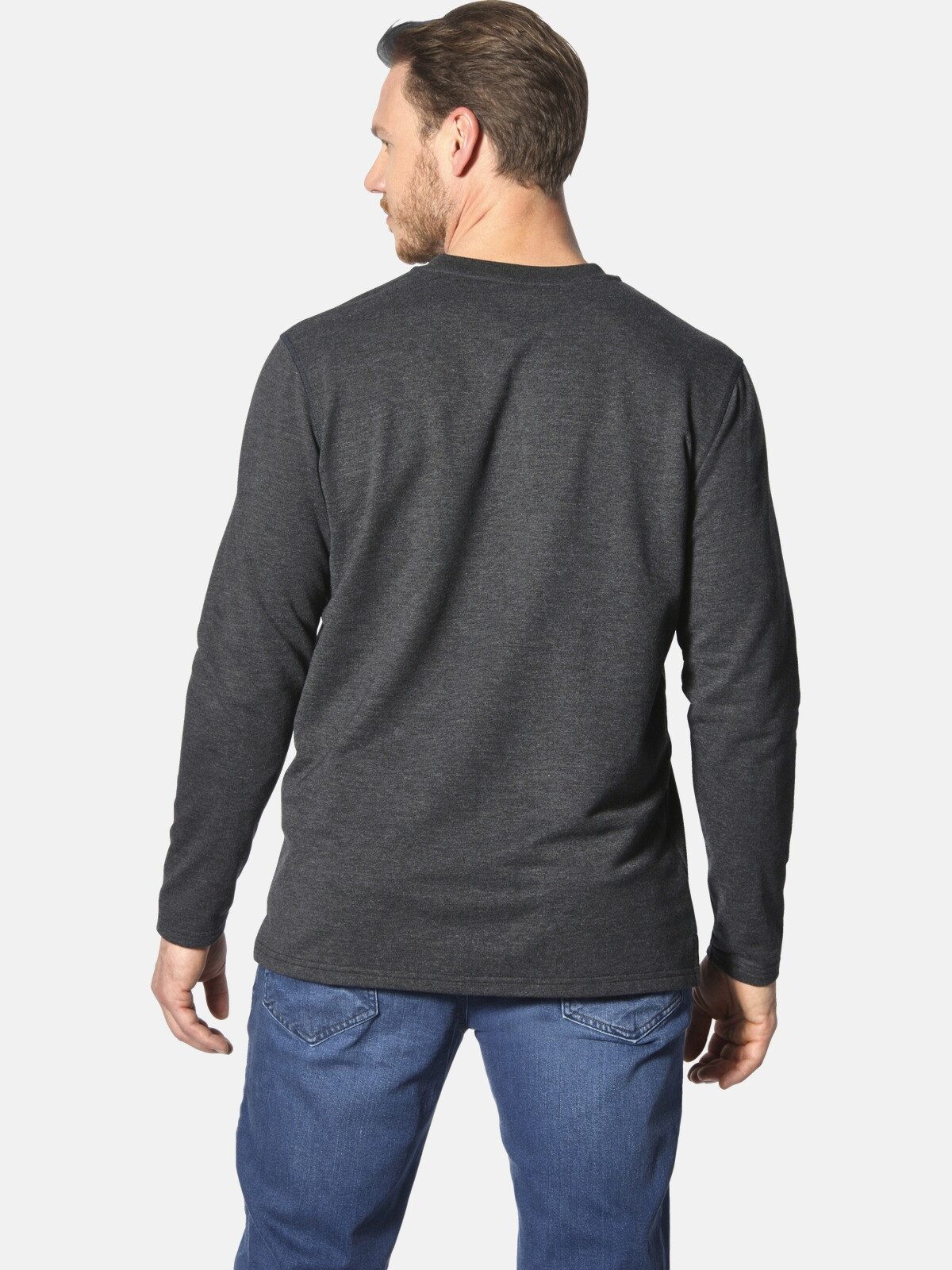 Jan Vanderstorm Sweatshirt JORNSEN mit JV-Stickerei günstig online kaufen