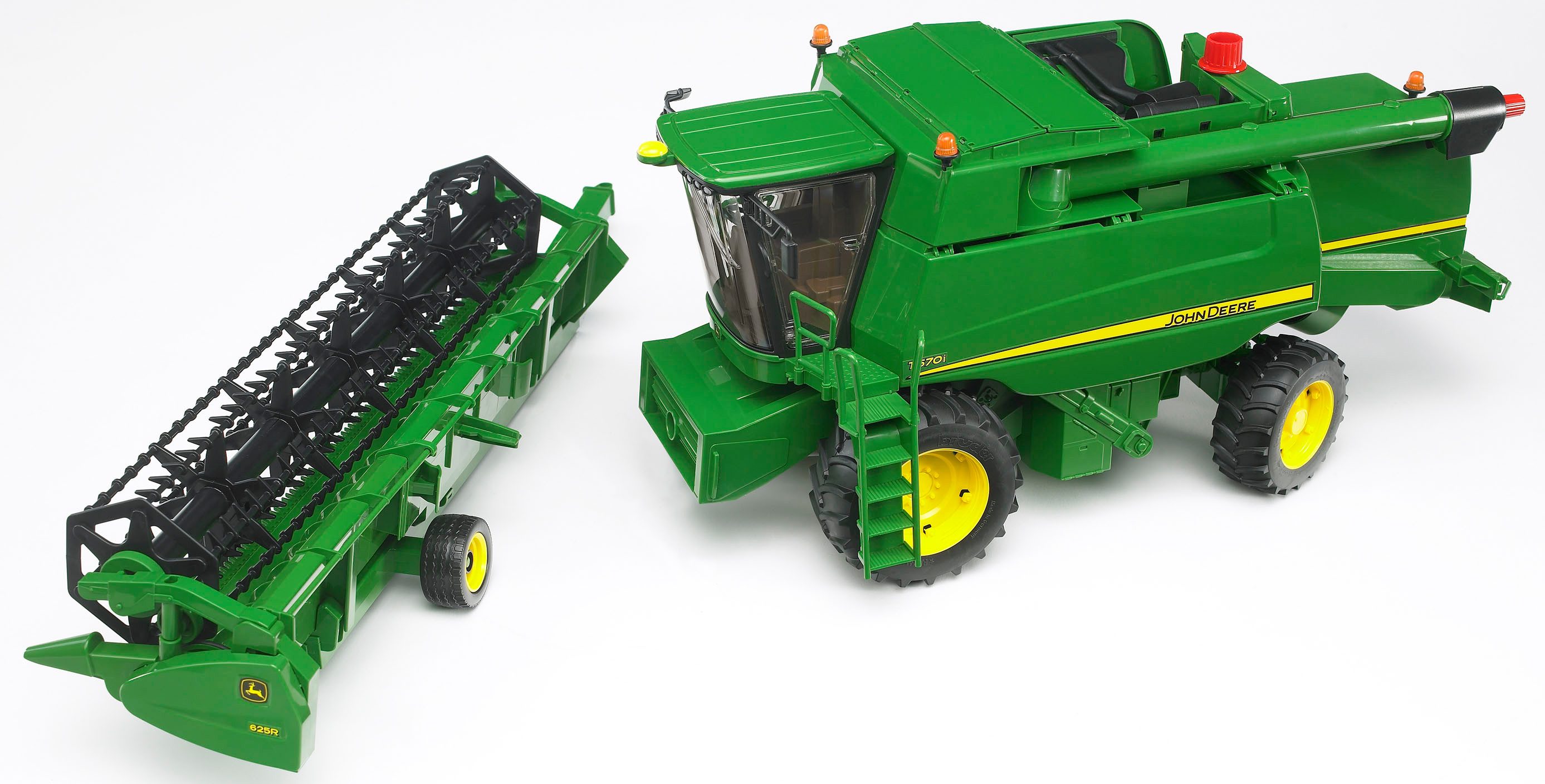 Bruder® Spielzeug-Mähdrescher John Deere Mähdrescher T670i 60 cm (02132), Made in Europe