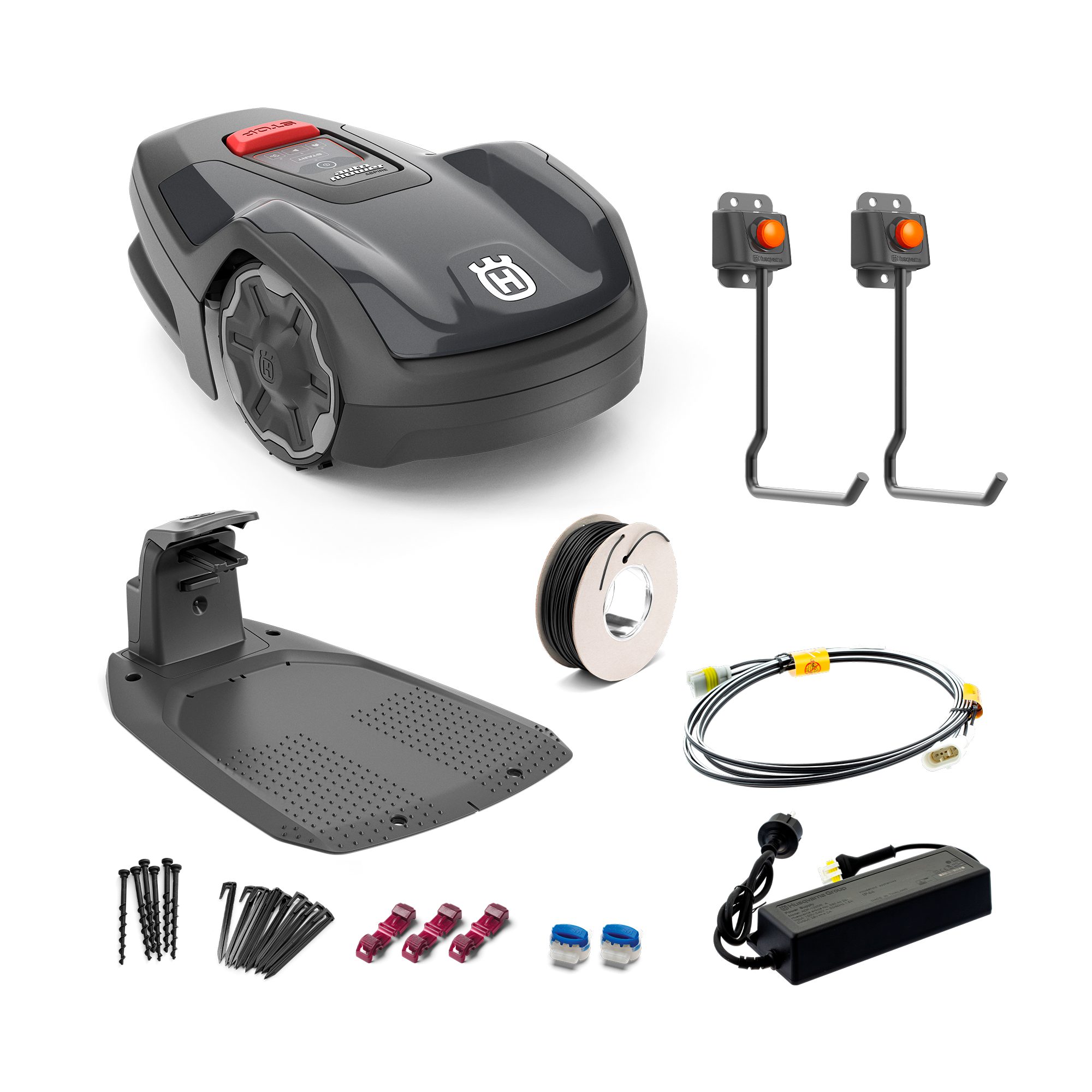 Husqvarna Rasenmähroboter Aspire R4, für 400 m² Fläche, Akku Rasenmäher Roboter, Steuerung per App