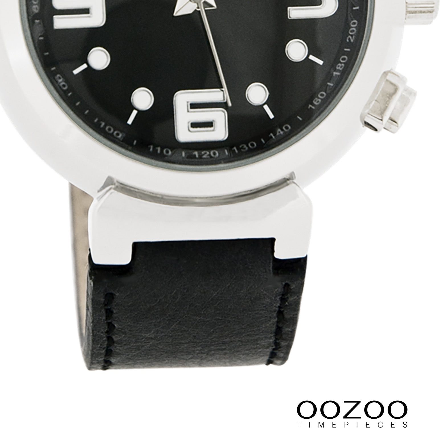 OOZOO Quarzuhr Oozoo Damen Armbanduhr blau Analog, (Analoguhr), Damen, Herrenuhr rund, groß (ca. 44mm) Metallarmband, Fashion-Style