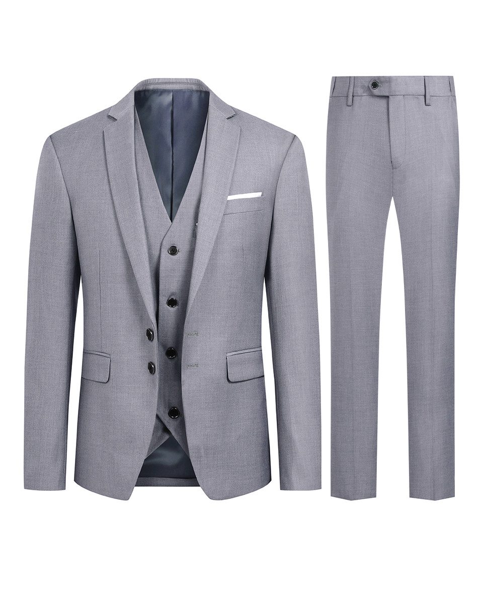 Allthemen Anzug Slim Fit Businessanzug mit günstig online kaufen