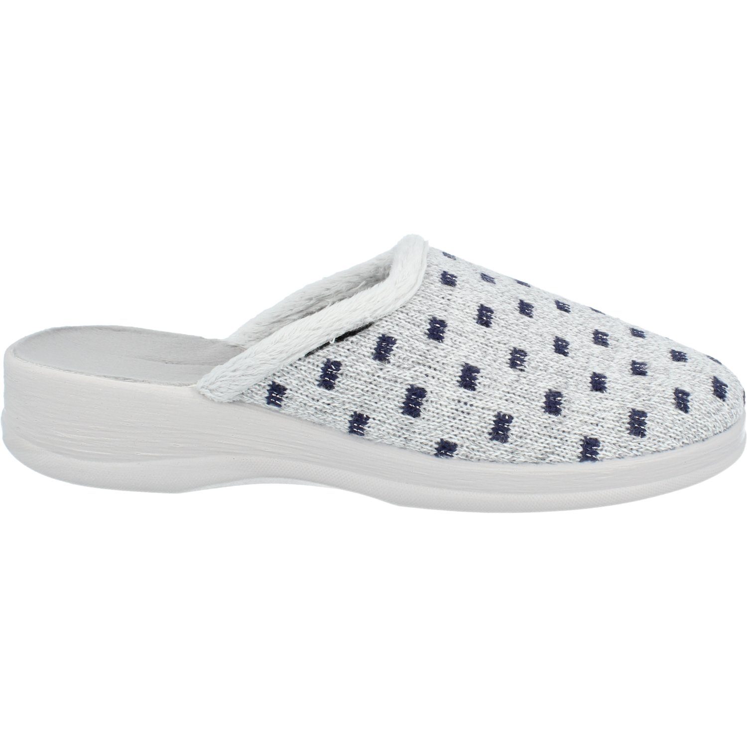 filsko Moderne HausSchuhe Clogs mit fester Laufsohle Hausschuh mit Schafwolle gefüttert