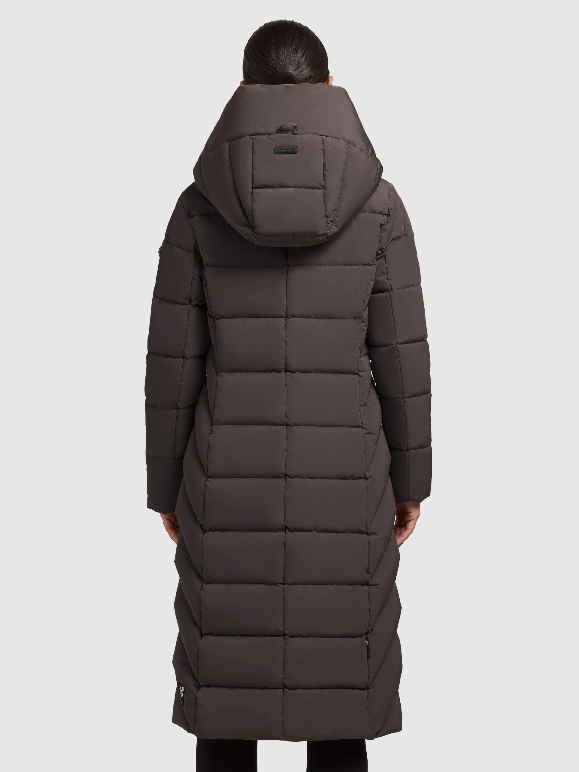 khujo Steppmantel TAMKE aus Polyester und Nylon, gerade Passform